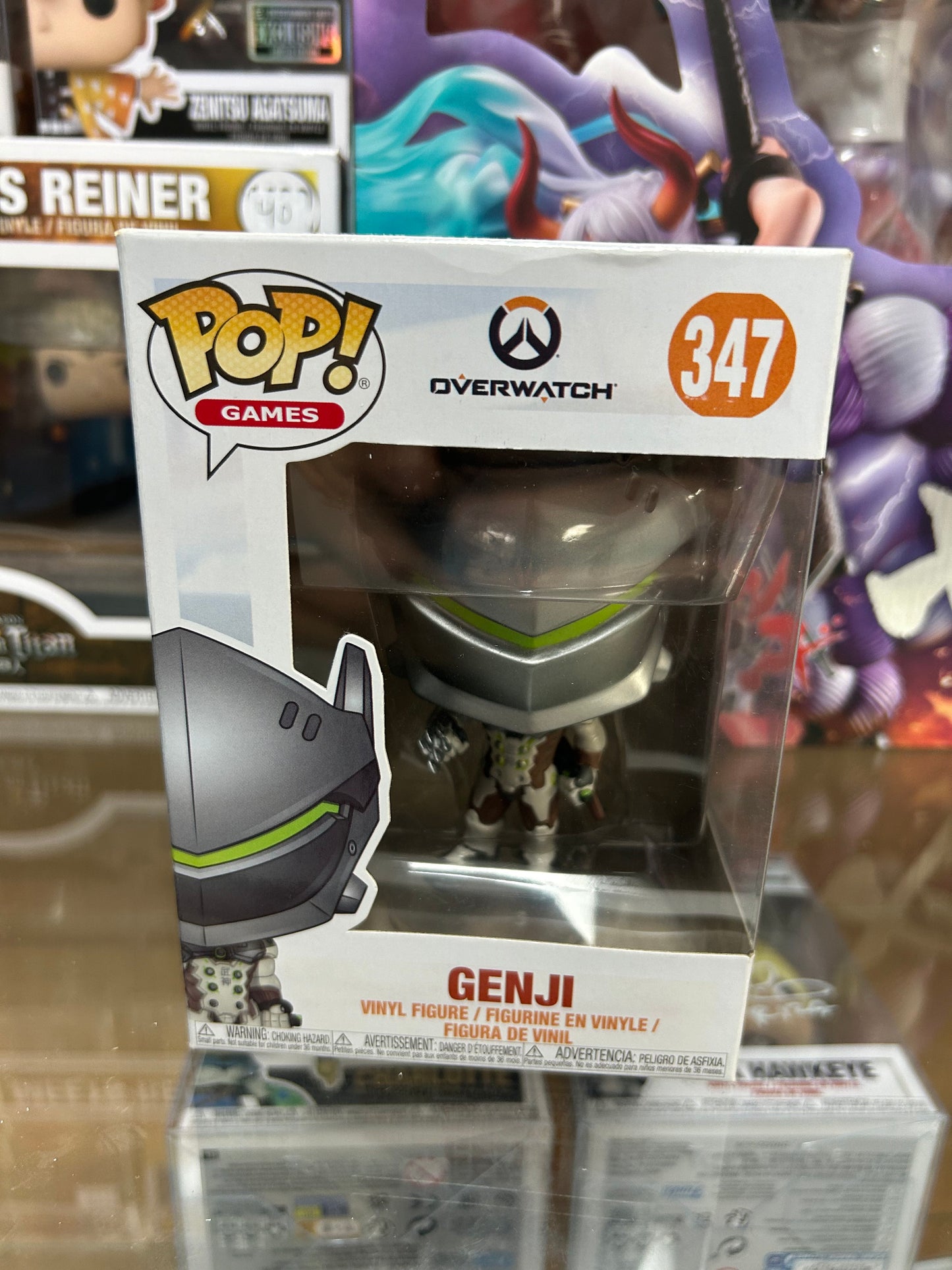 **NOT MINT** FUNKO POP! GAMES Genji #347