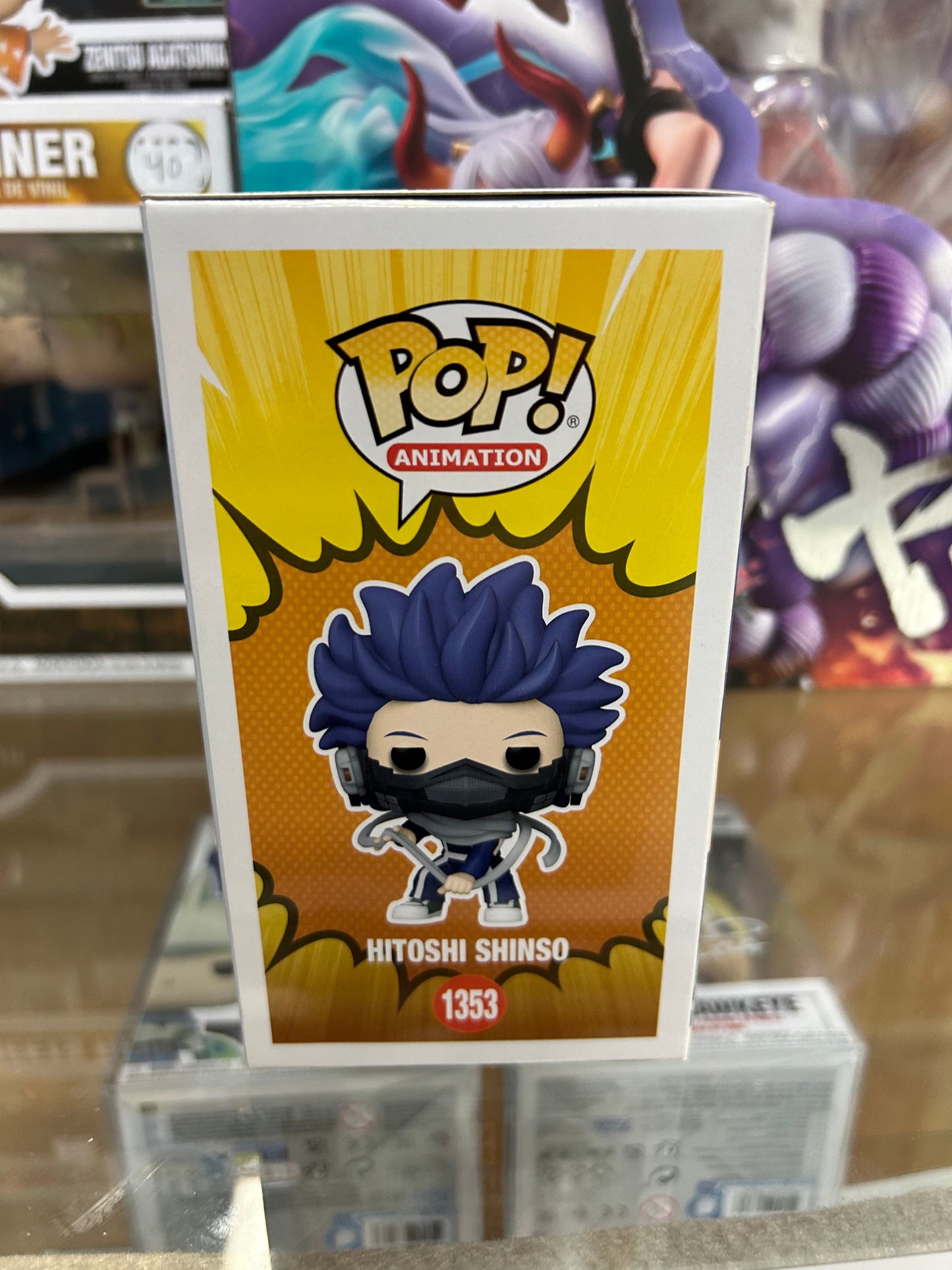 **NOT MINT**  FUNKO POP! Animation Hitoshi Shinso #1353