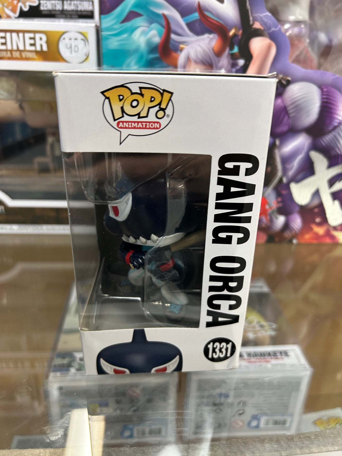 **NOT MINT**  FUNKO POP! Animation Gang Orca (Baseball) #1331