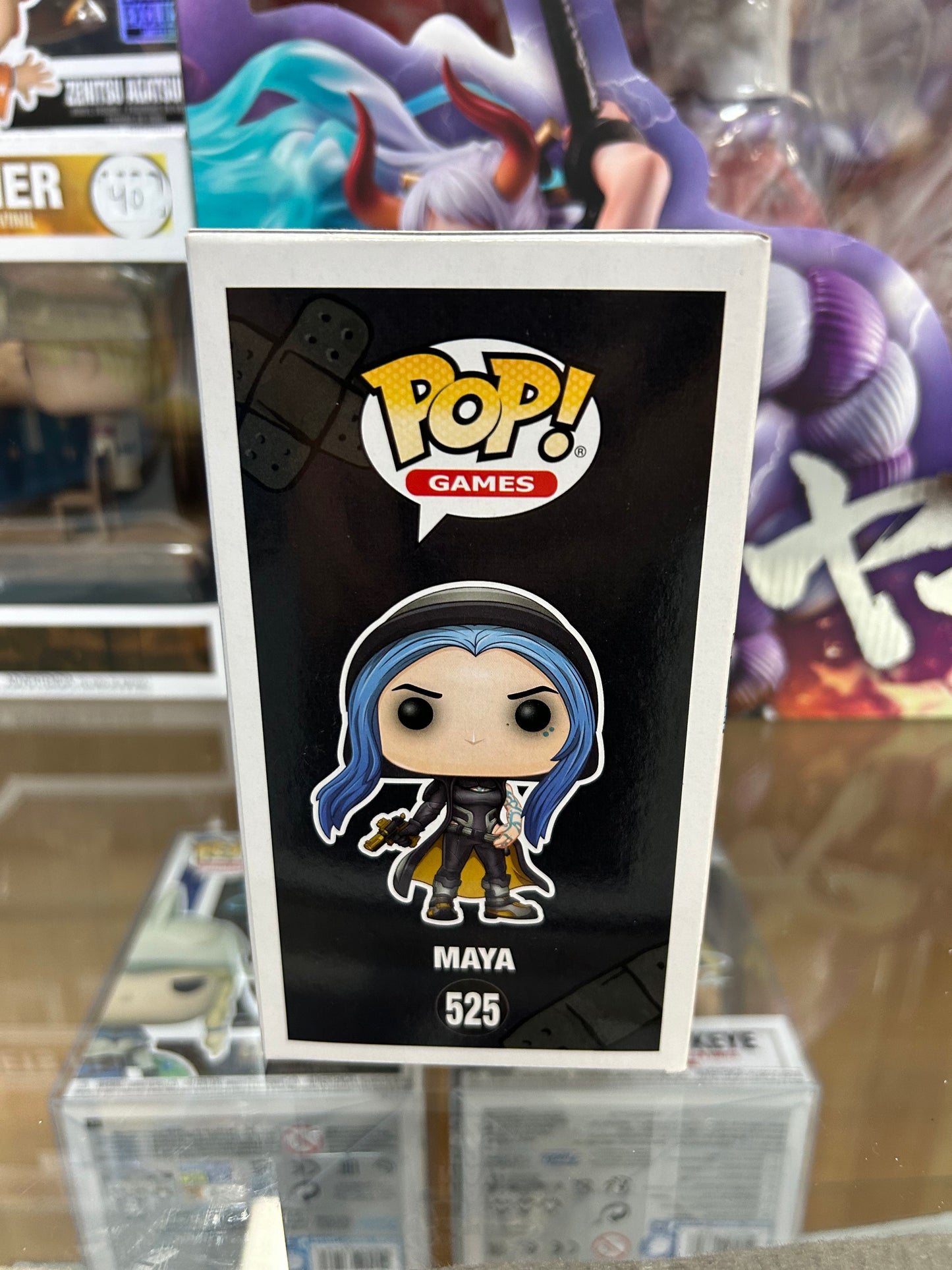 **NOT MINT**  FUNKO POP! GAMES Maya #525 Game Stop Exclusive