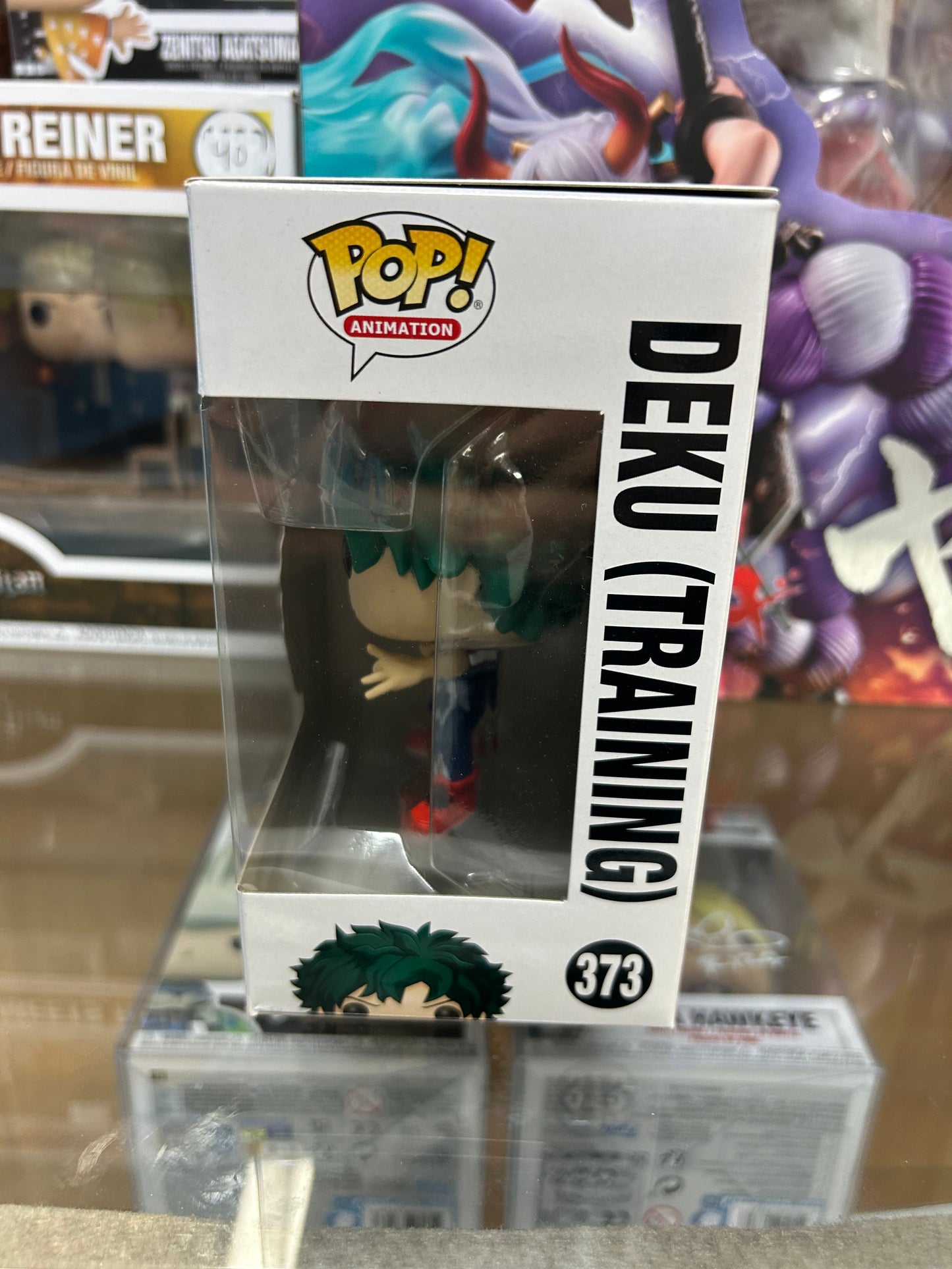 **NOT MINT**  FUNKO POP! ANIMATION Deku (Training) #373