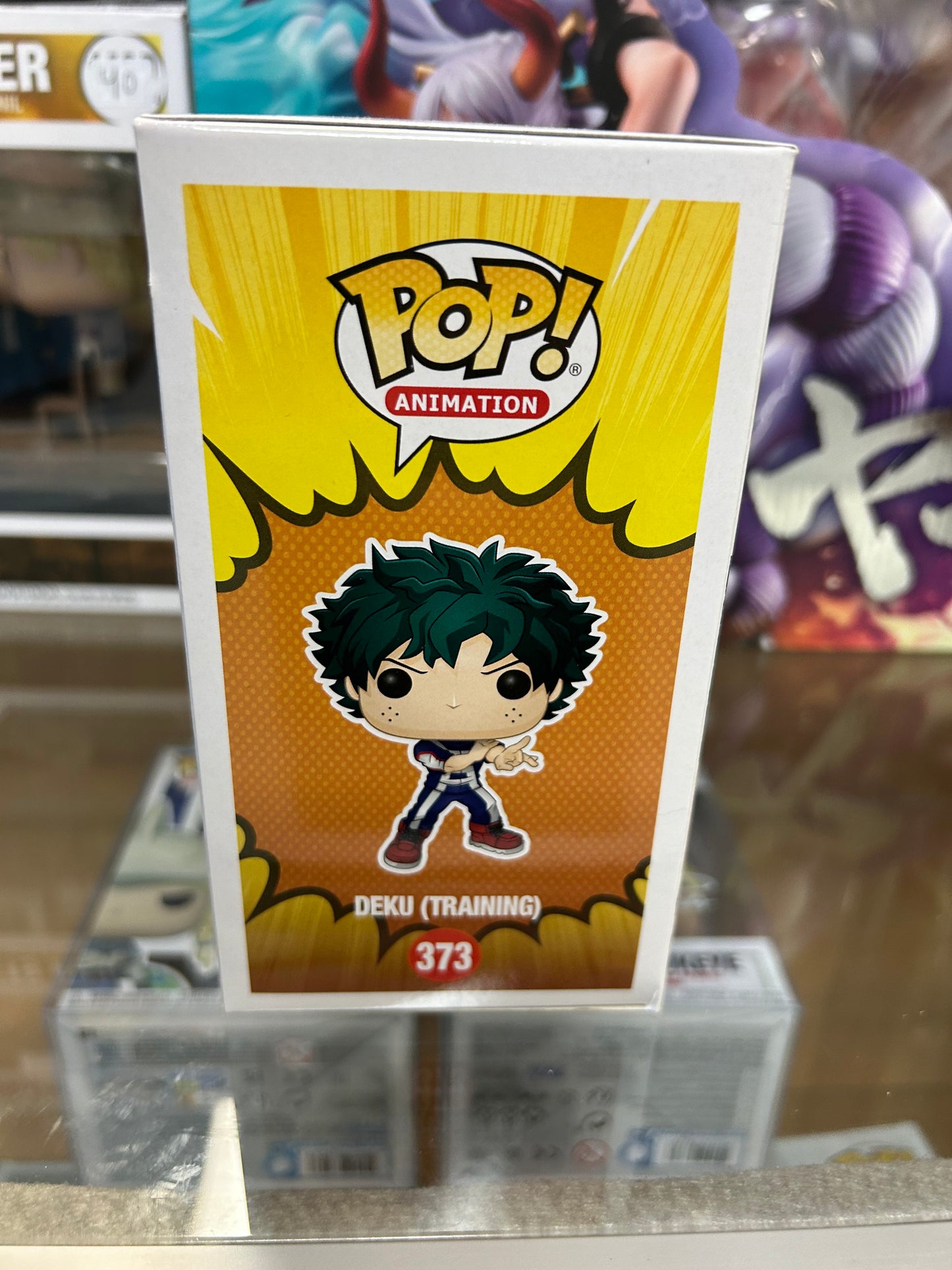 **NOT MINT**  FUNKO POP! ANIMATION Deku (Training) #373