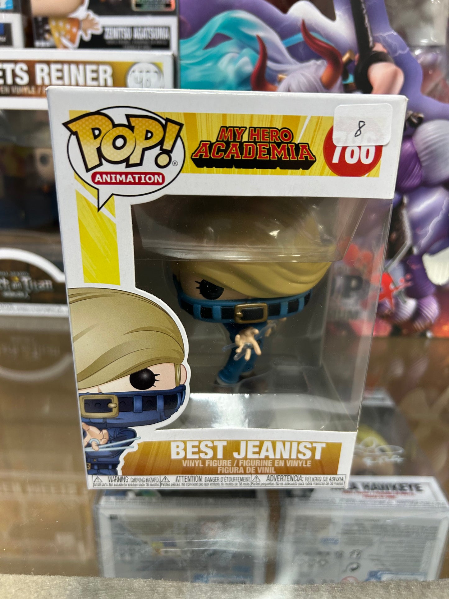 **NOT MINT** FUNKO POP! ANIMATION Best Jeanist #786