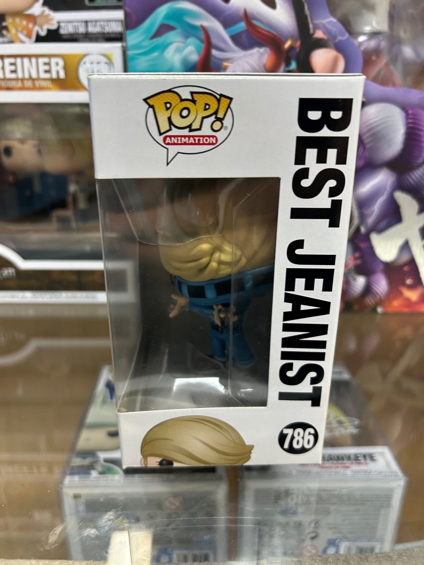 **NOT MINT** FUNKO POP! ANIMATION Best Jeanist #786