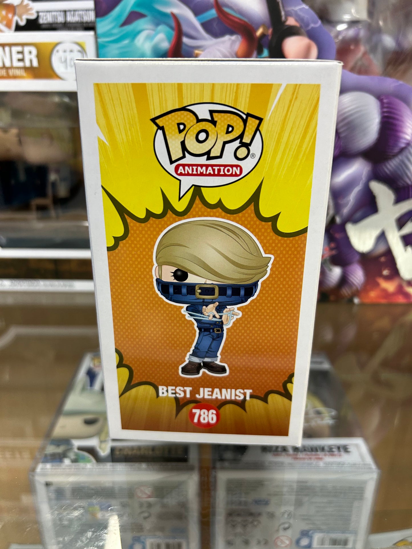 **NOT MINT** FUNKO POP! ANIMATION Best Jeanist #786