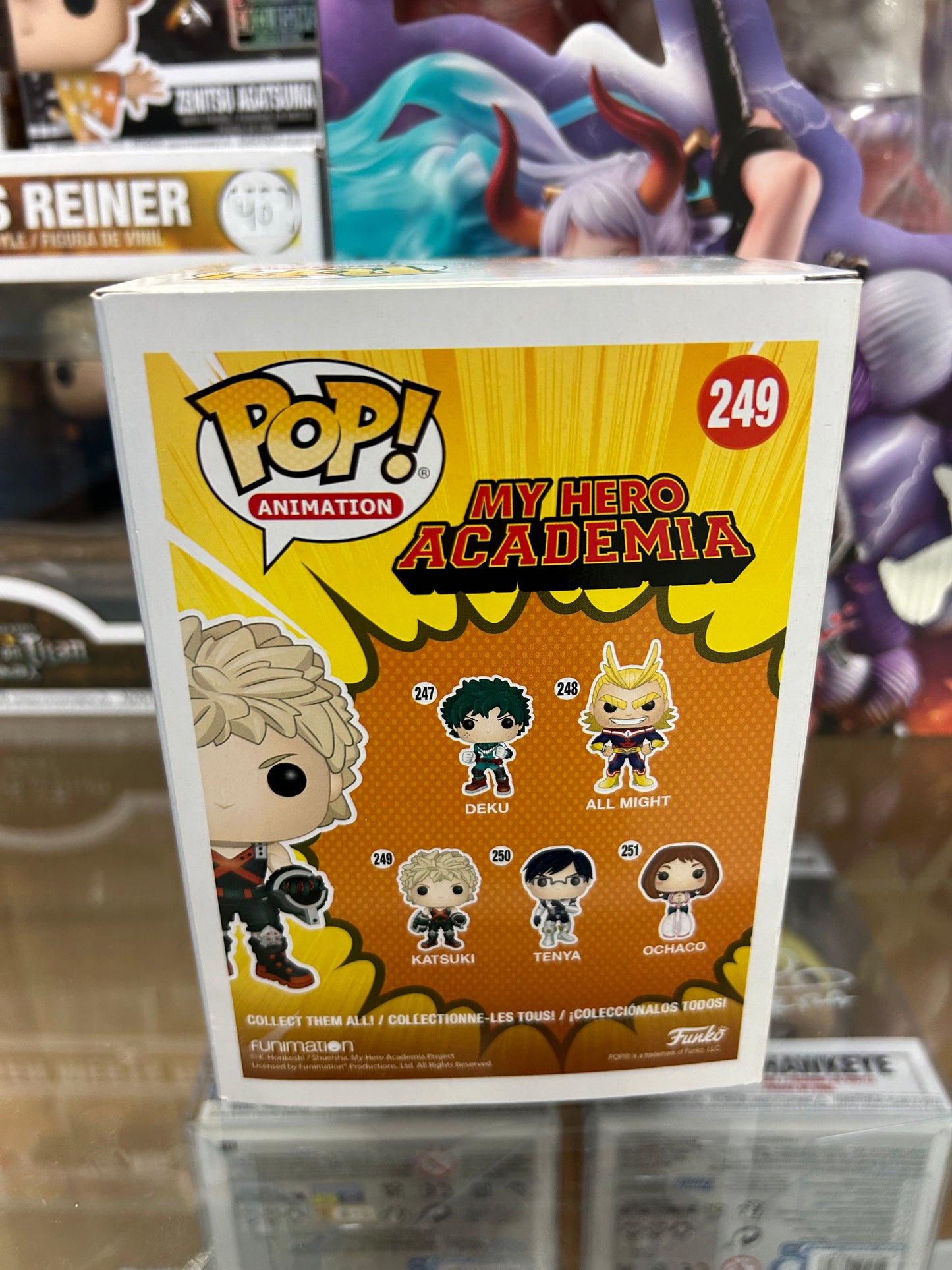 **NOT MINT**  FUNKO POP! ANIMATION Katsuki #249