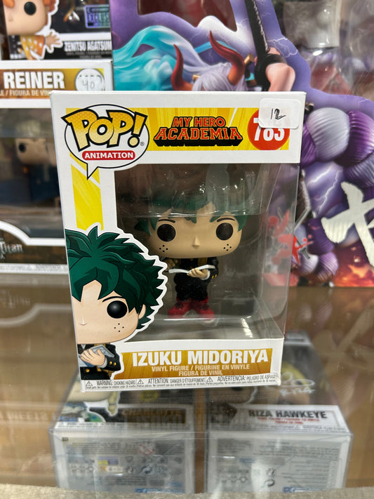 **NOT MINT**  FUNKO POP! ANIMATION Izuku Midoriya #783