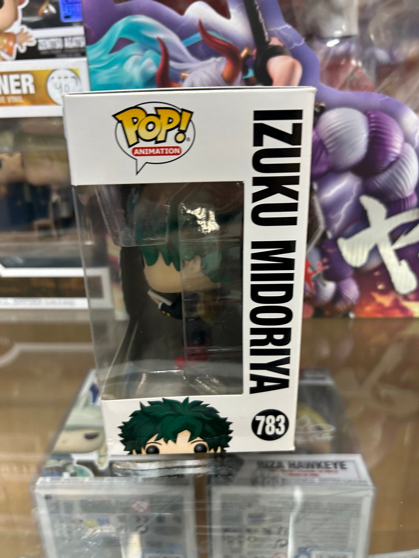 **NOT MINT**  FUNKO POP! ANIMATION Izuku Midoriya #783