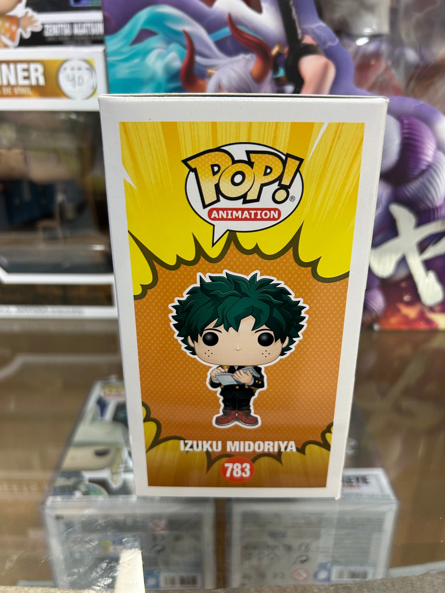 **NOT MINT**  FUNKO POP! ANIMATION Izuku Midoriya #783