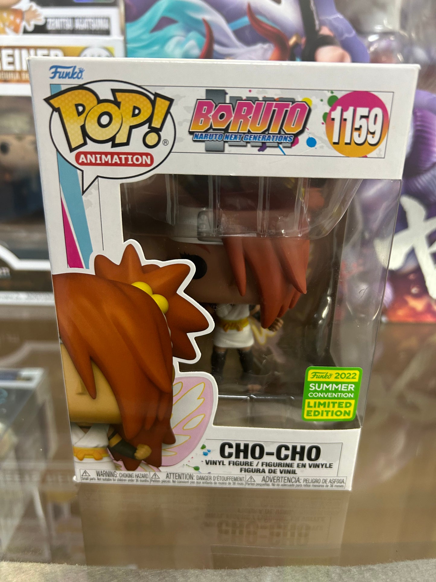 **NOT MINT** FUNKO POP! ANIMATION Cho-Cho #1159 Shared Sticker