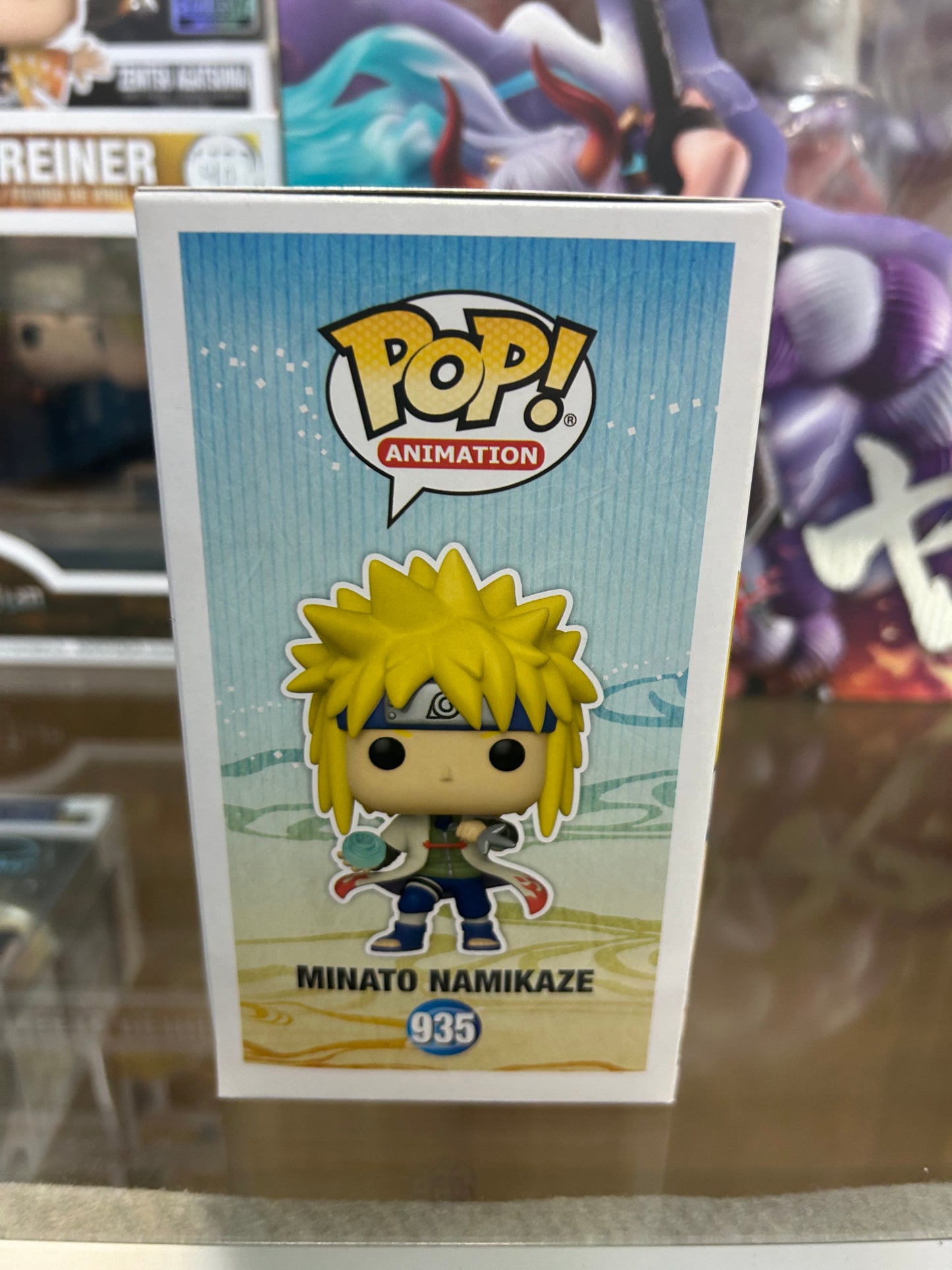 **NOT MINT**  FUNKO POP! ANIMATION Minato Namikaze #935 AAA Anime