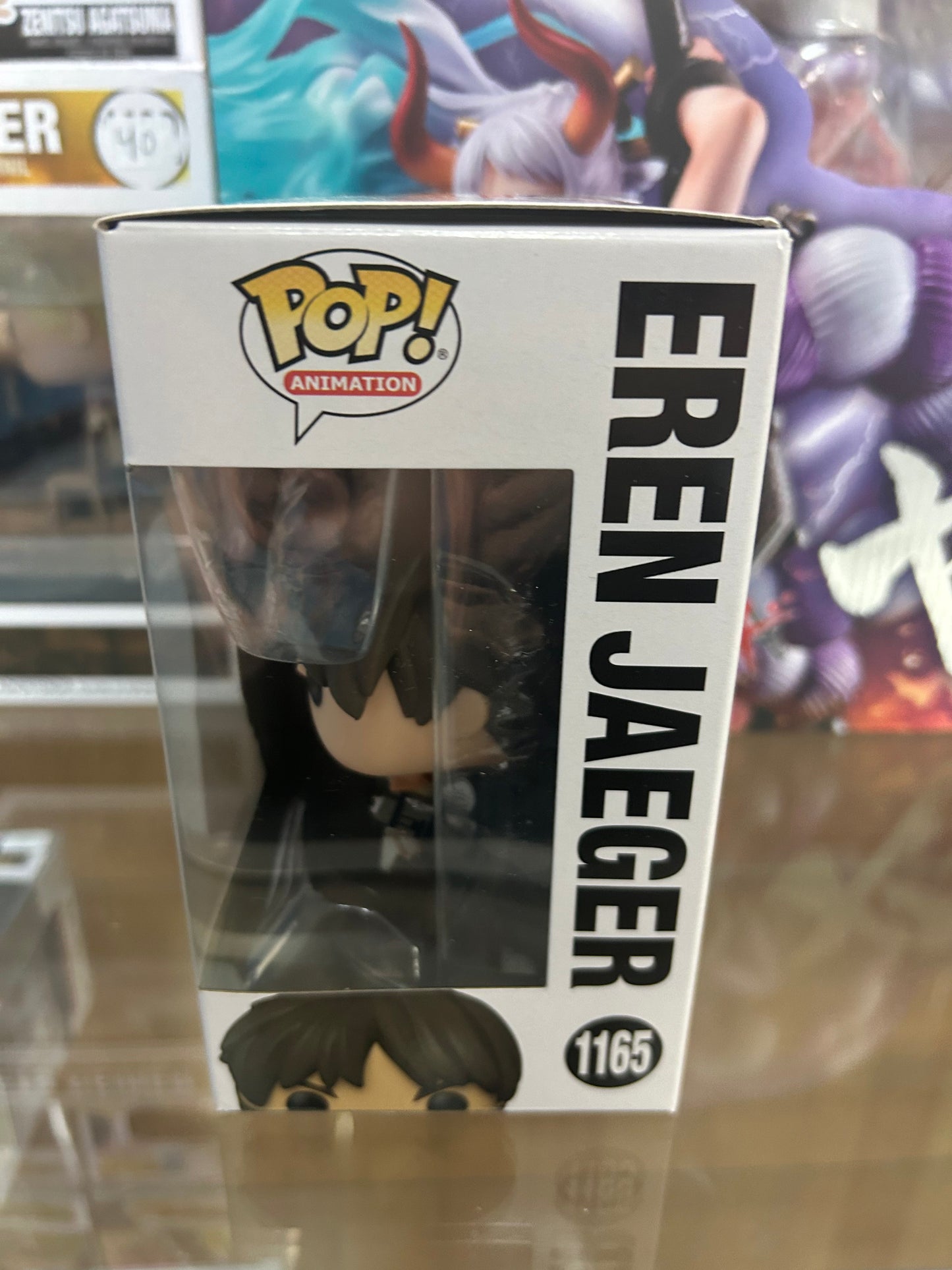 **NOT MINT**  FUNKO POP! ANIMATION Eren Jaeger #1165