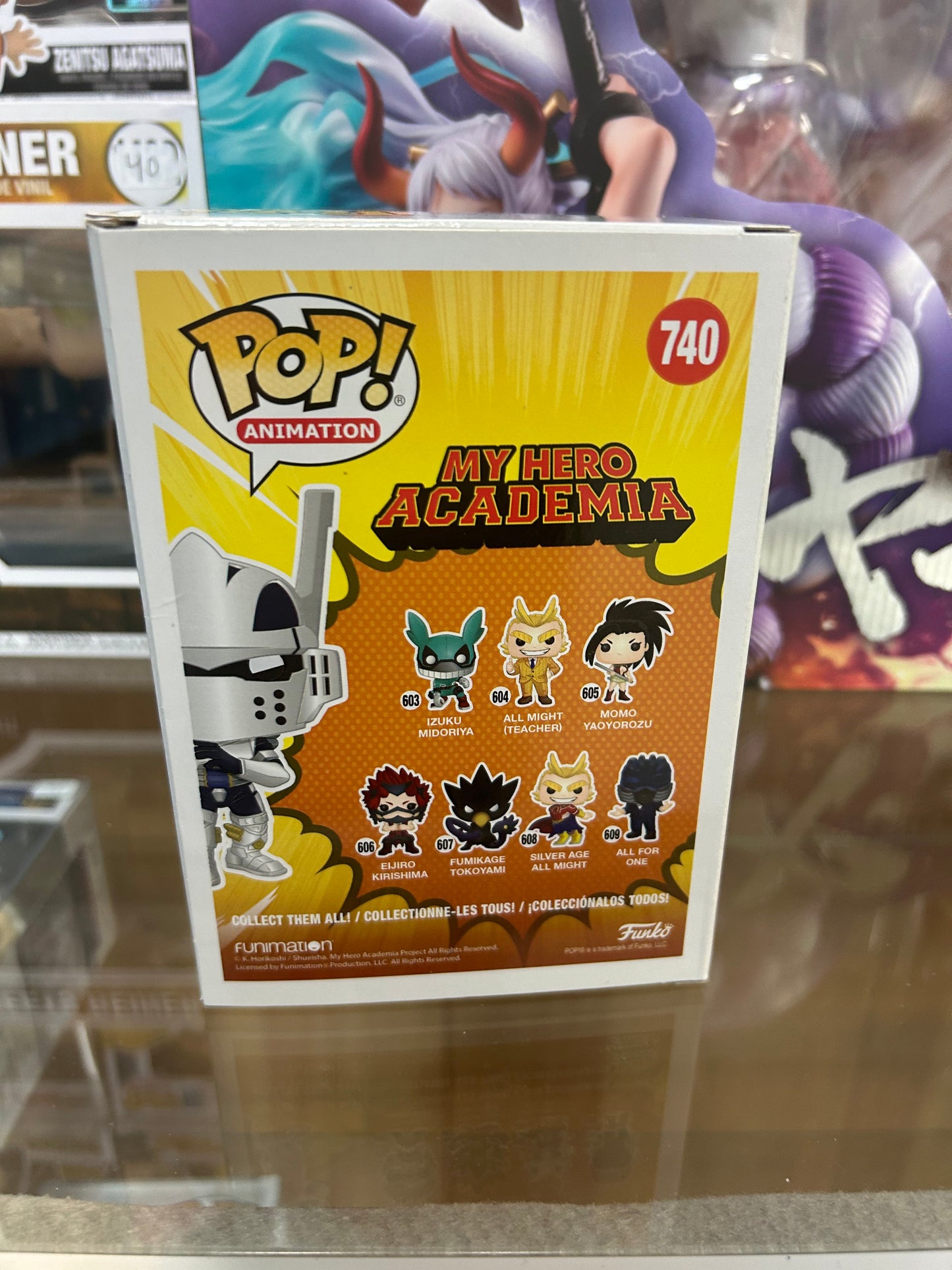 FUNKO POP! ANIMATION Tenya Iida #740 Game Stop Exclusive