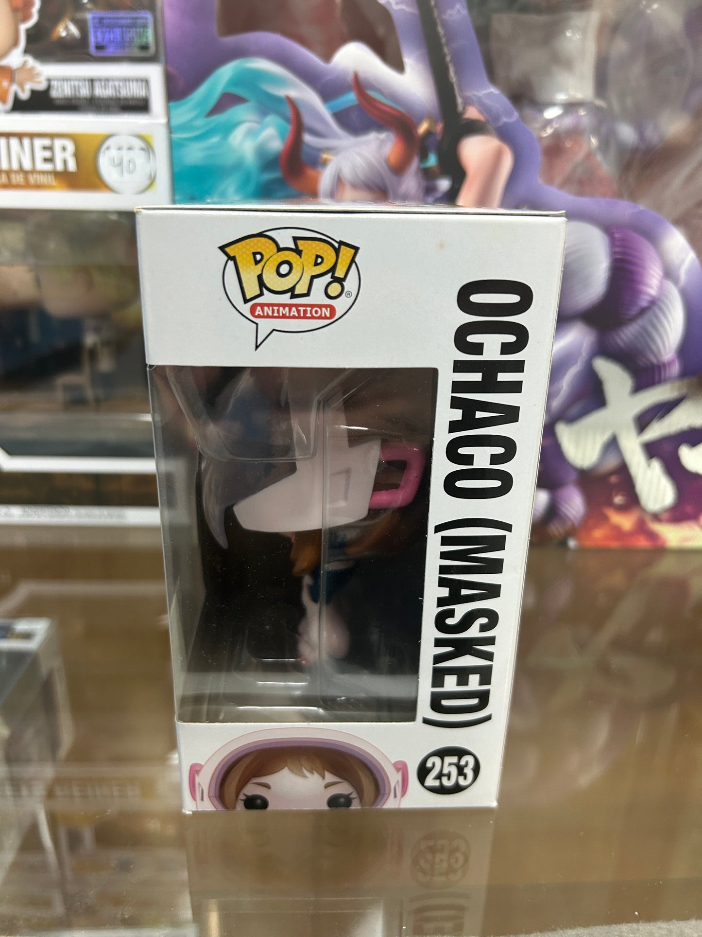 FUNKO POP! ANIMATION Ochaco (Masked) #253 SDCC 2017