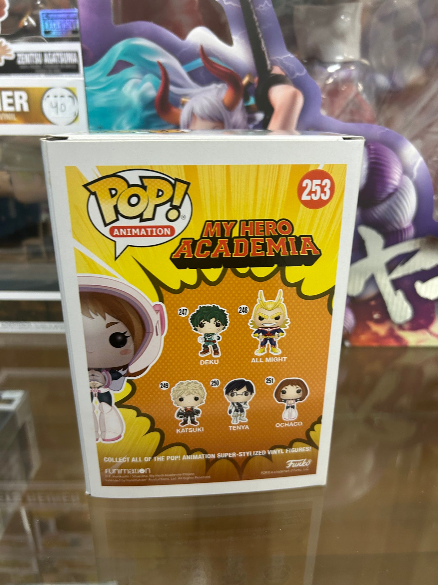 FUNKO POP! ANIMATION Ochaco (Masked) #253 SDCC 2017