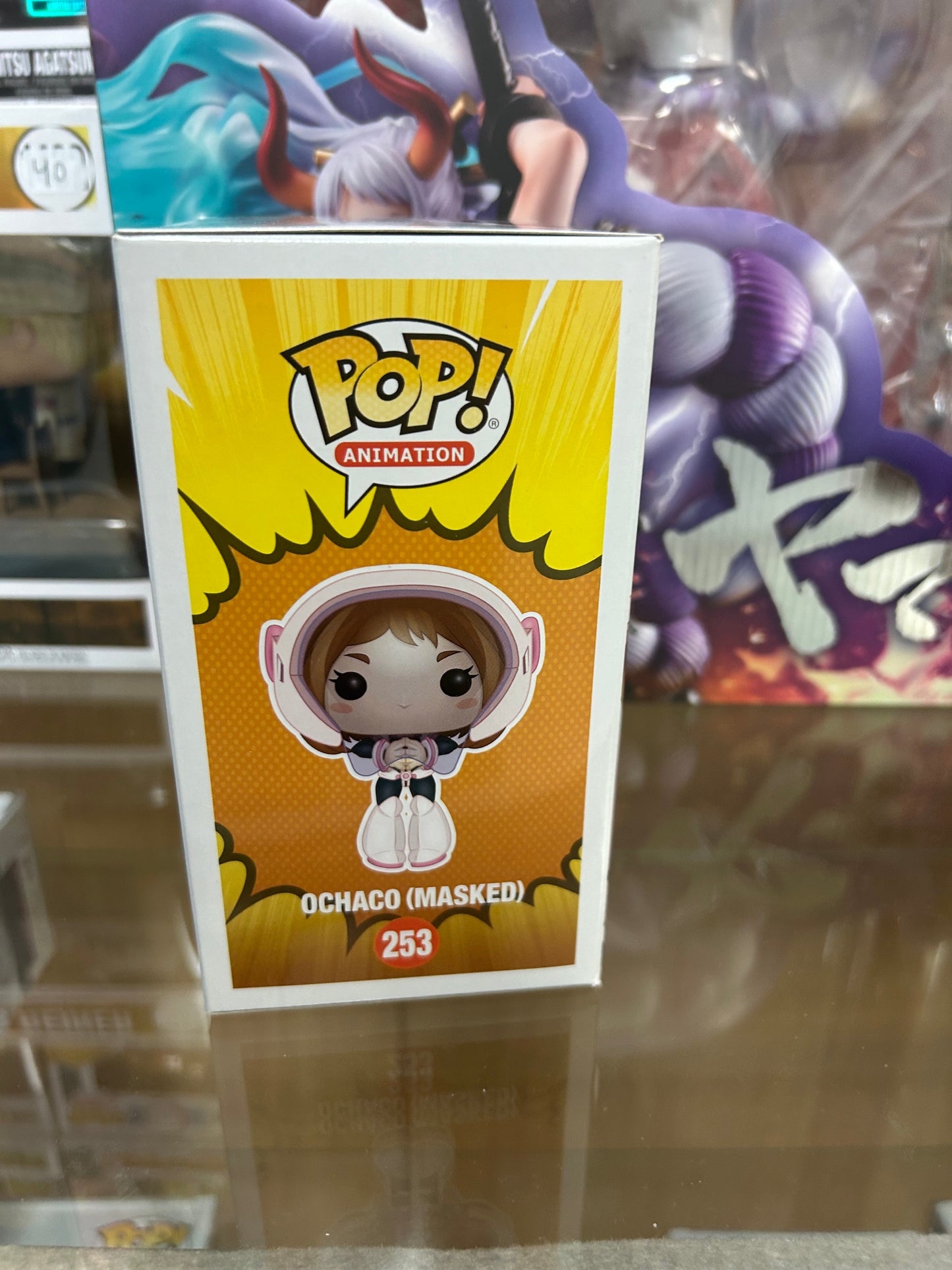 FUNKO POP! ANIMATION Ochaco (Masked) #253 SDCC 2017