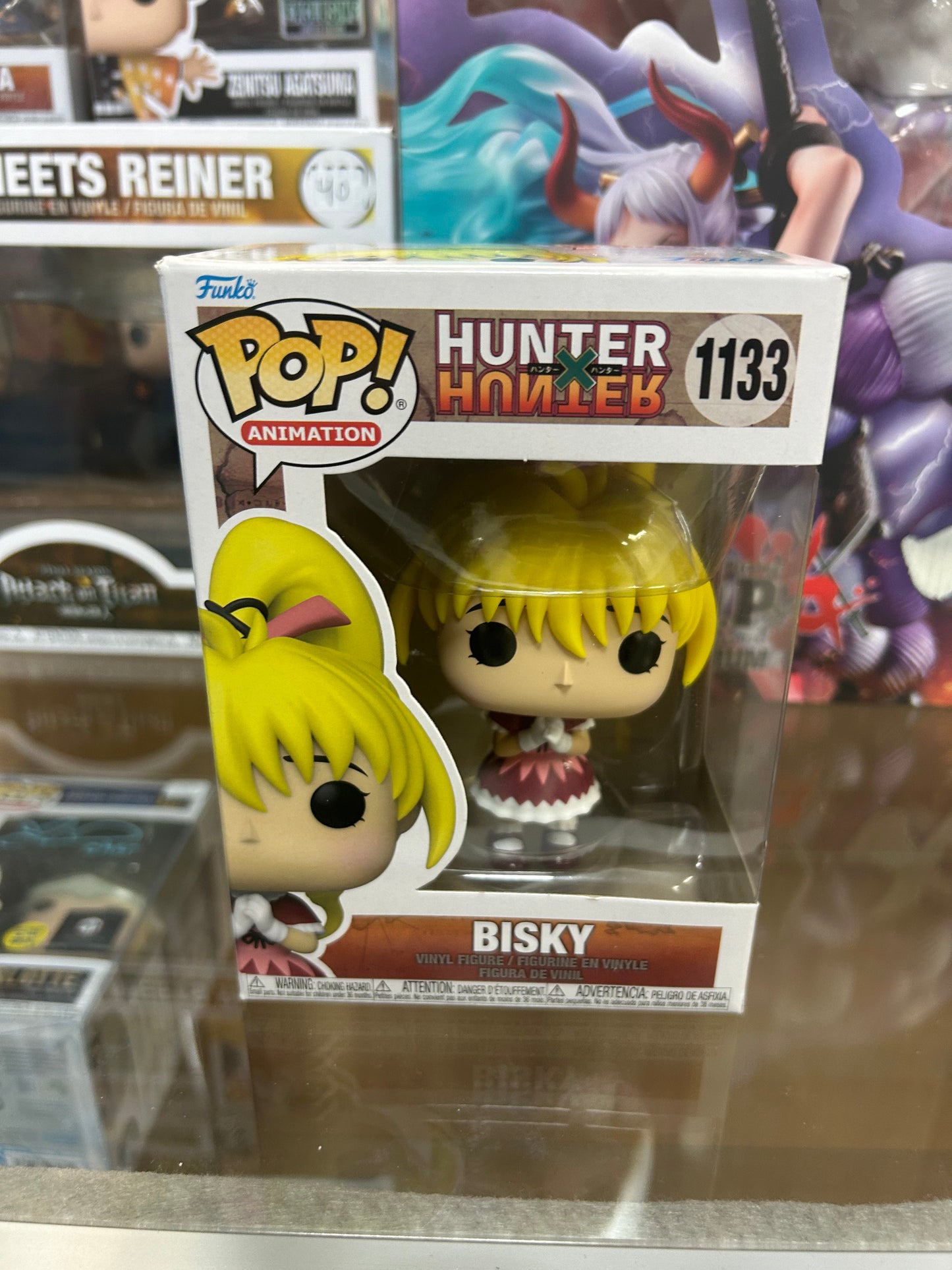 **NOT MINT** FUNKO POP! ANIMATION Bisky #1133