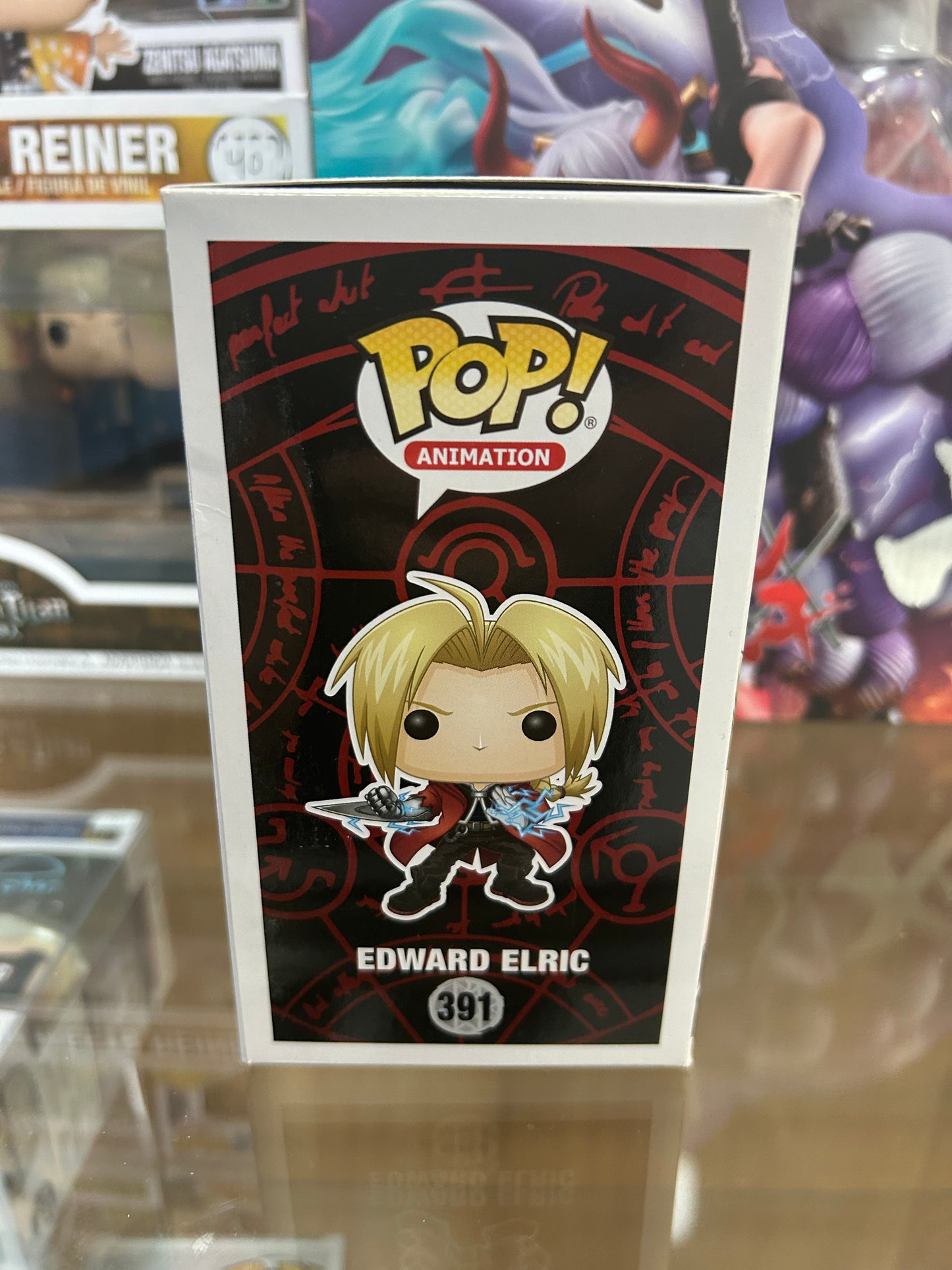 **NOT MINT**  FUNKO POP! ANIMATION Edward Elric #391