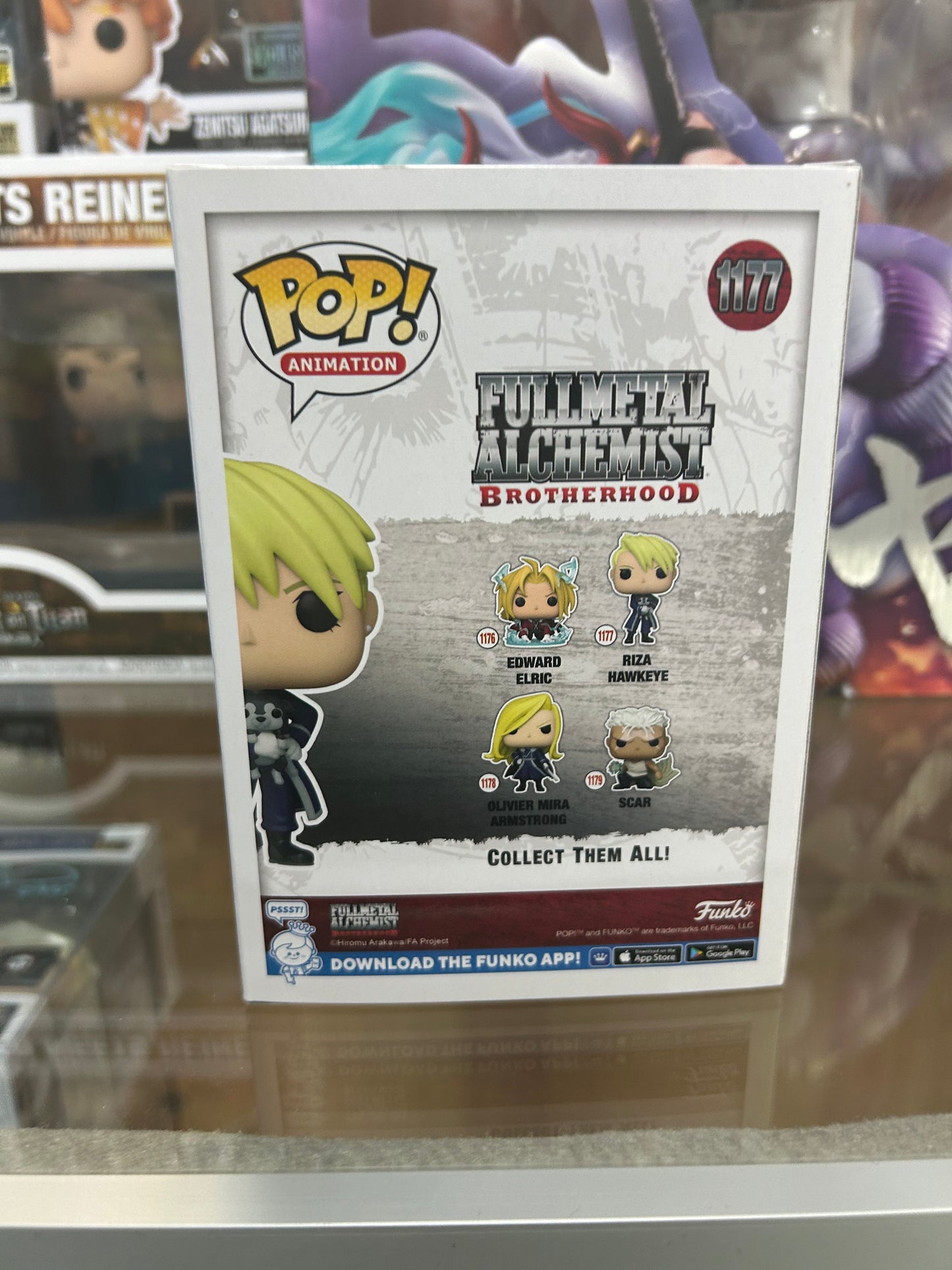 **Autograph / Signed** FUNKO POP! ANIMATION: Fullmetal Alchemist Riza Hawkeye **JSA CERTIFIED**