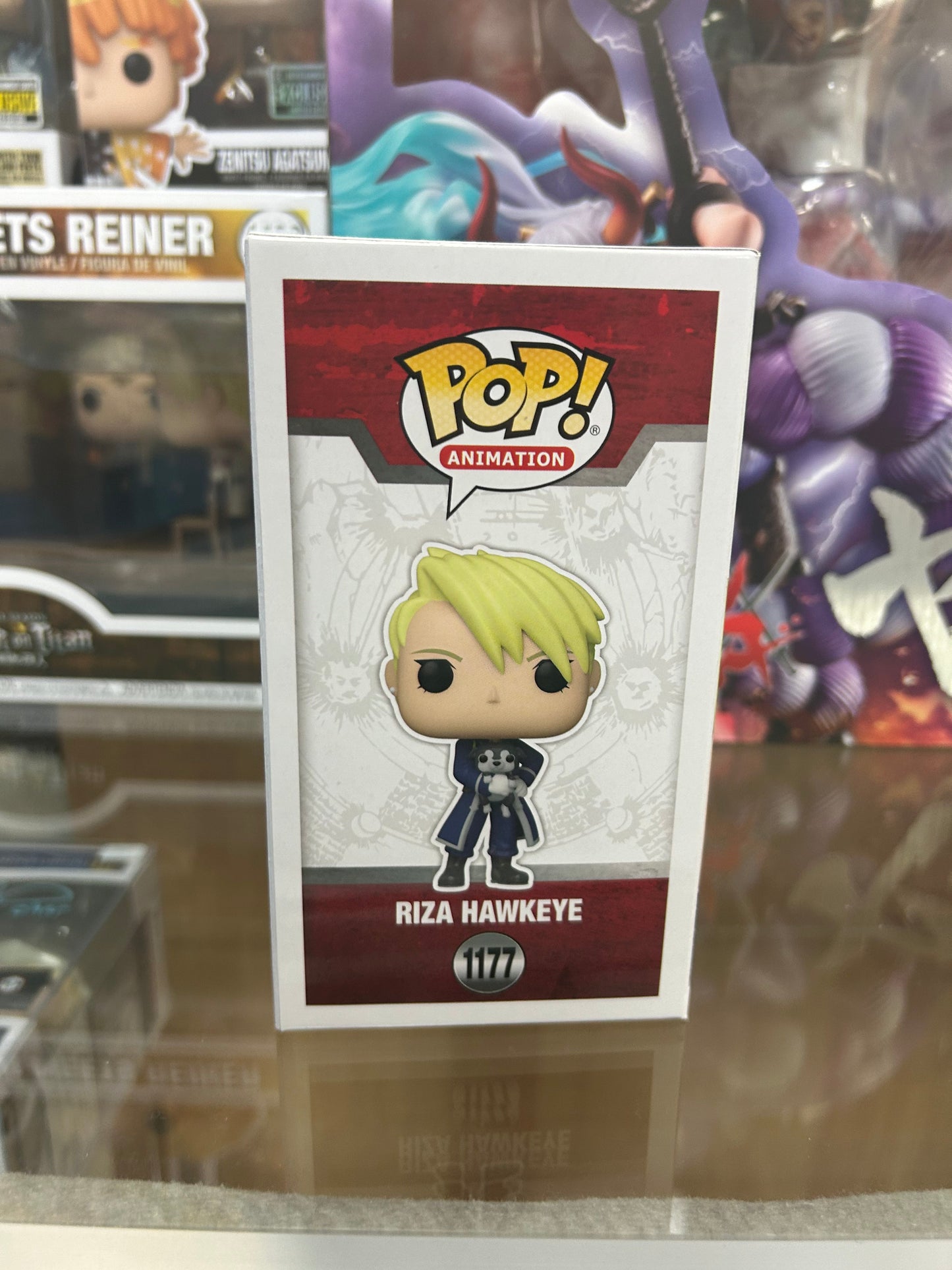 **Autograph / Signed** FUNKO POP! ANIMATION: Fullmetal Alchemist Riza Hawkeye **JSA CERTIFIED**