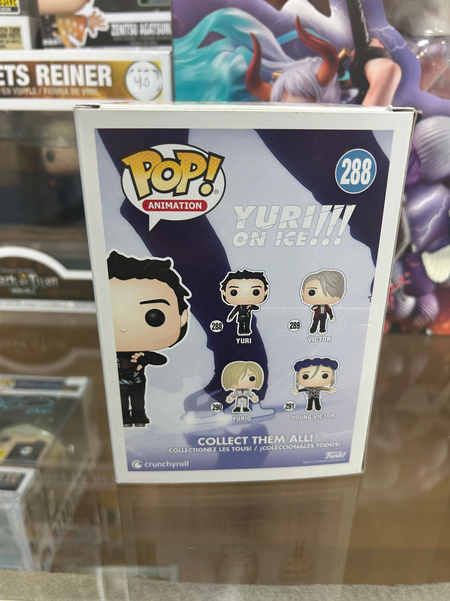 **NOT MINT** FUNKO POP! ANIMATION Yuri #288