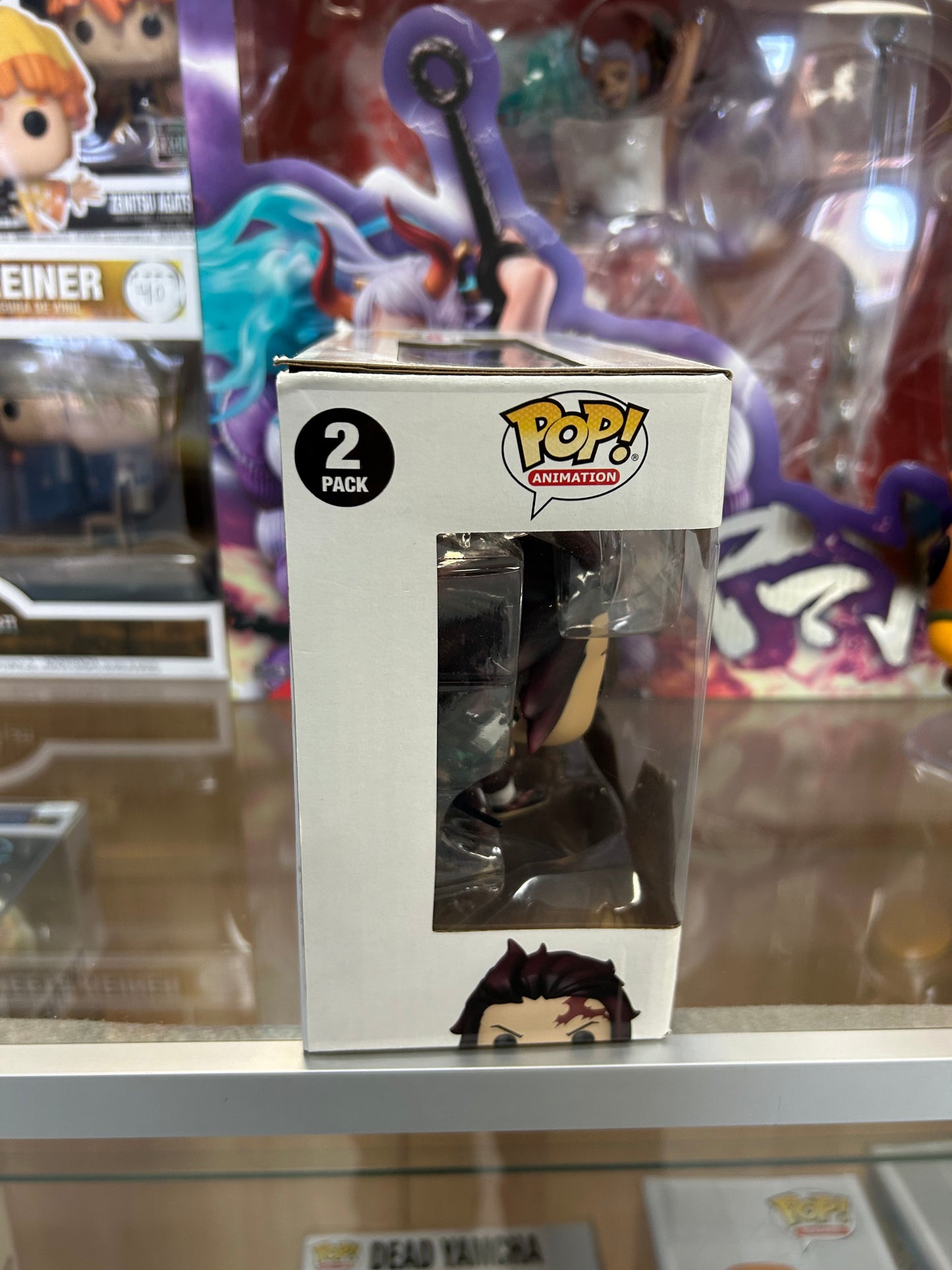 **NOT MINT** FUNKO POP! ANIMATION: Tanjiro & Nezuko 2-Pack