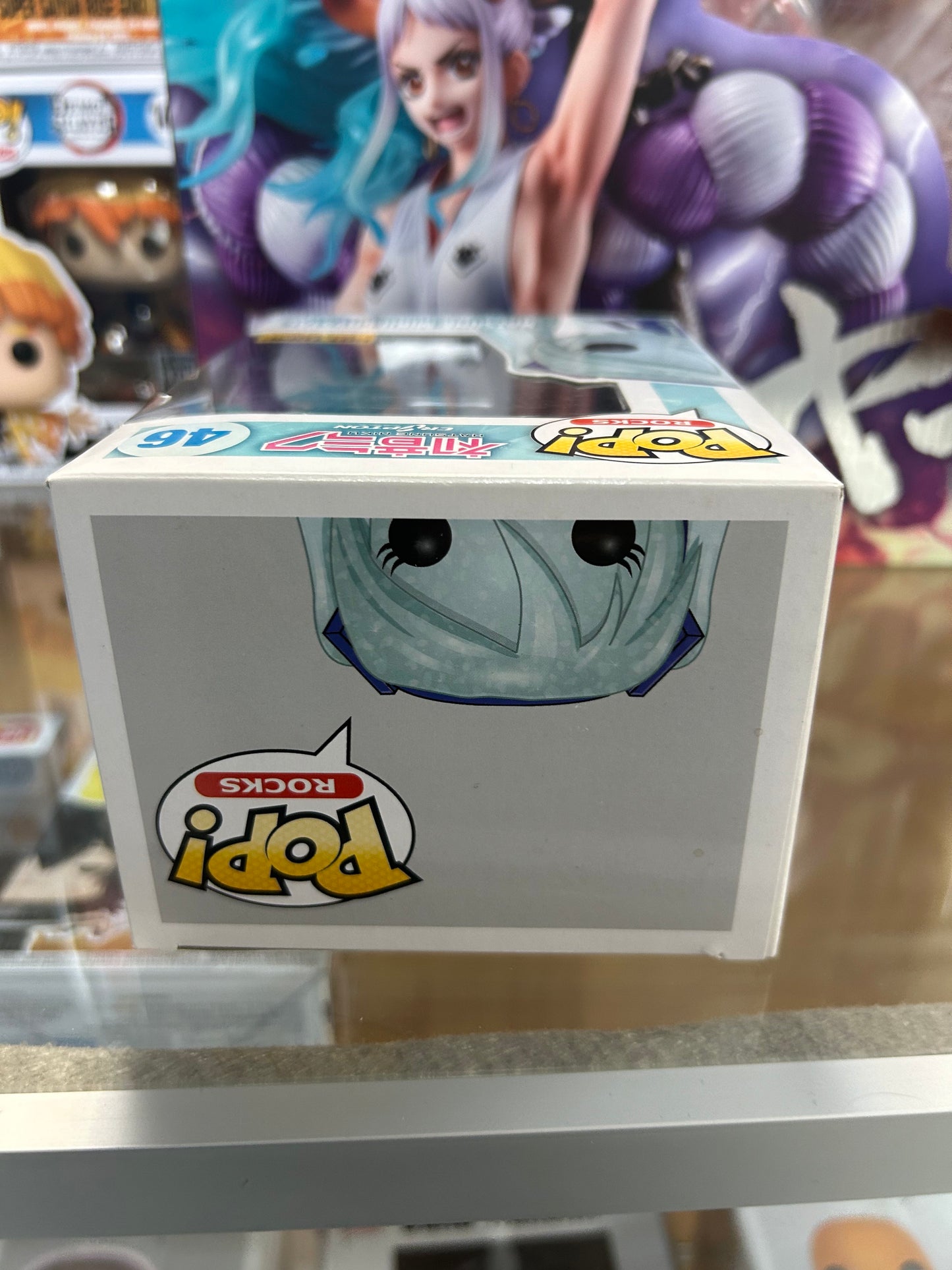 **NOT MINT**  FUNKO POP! ROCKS Hatsune Miku Crystal #46 Hot Topic Exclusive