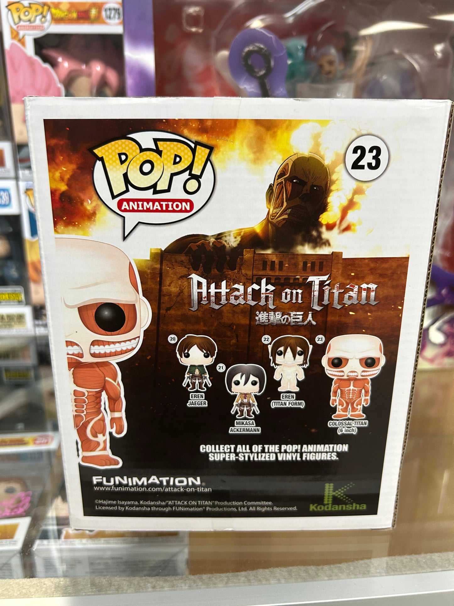 FUNKO POP! ANIMATION Colossal Titan #23