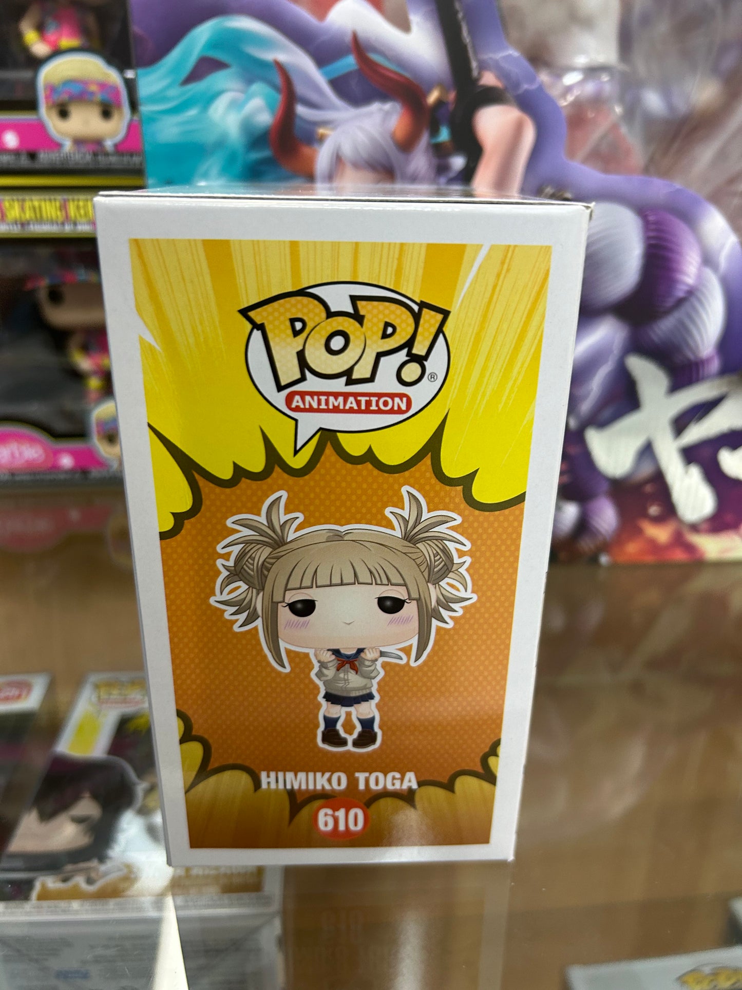 **NOT MINT** FUNKO POP! ANIMATION Himiko Toga #610 AAA Anime Exclusive