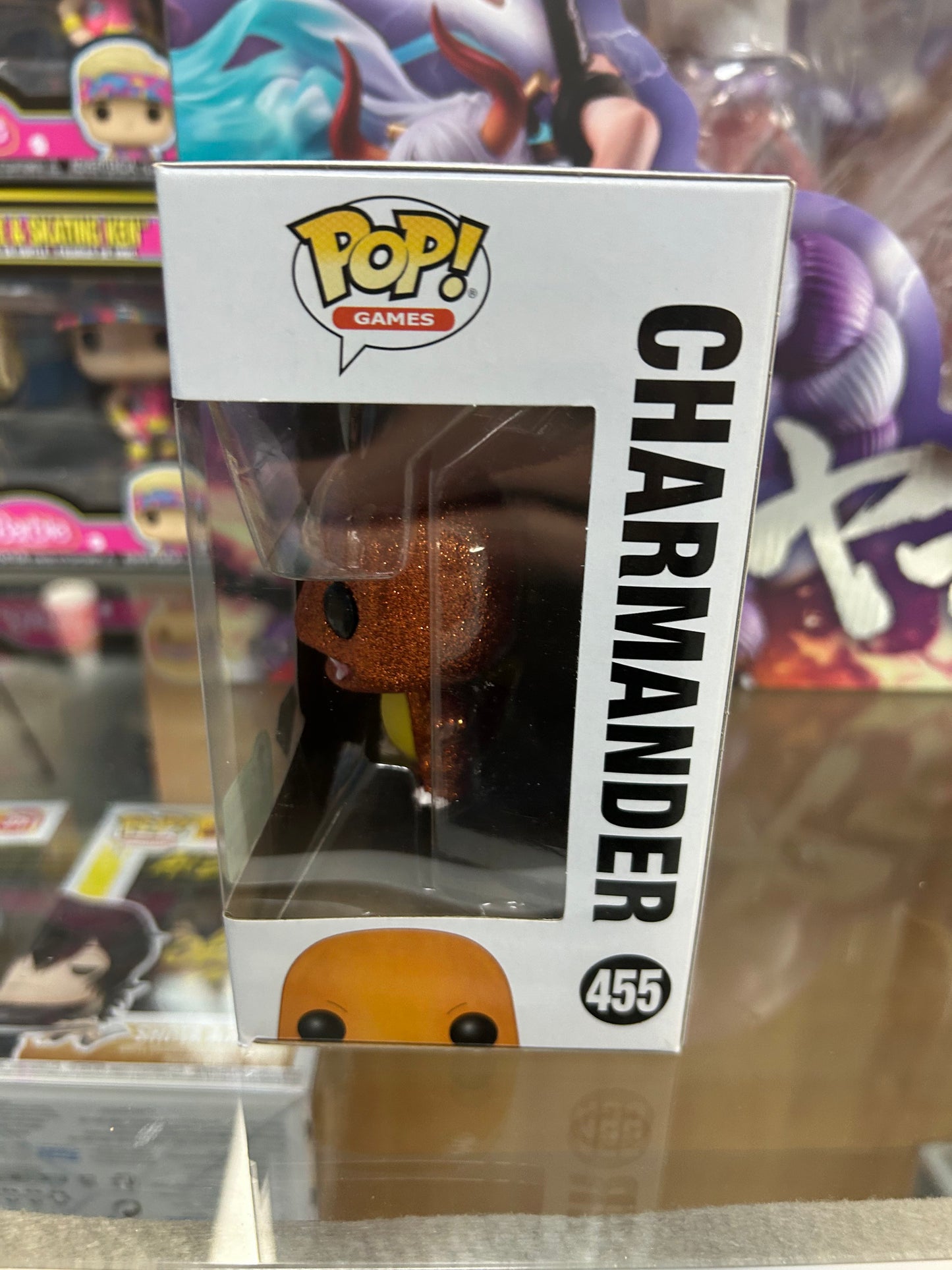 FUNKO POP! GAMES Charmander #455 Diamond Emerald City Comic Con [ECCC]