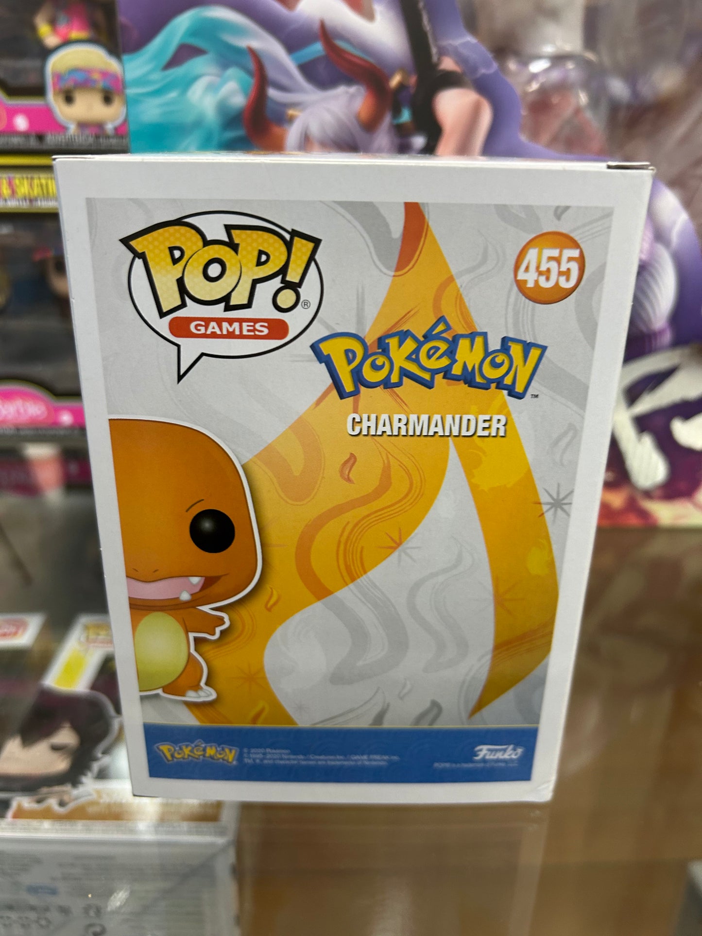 FUNKO POP! GAMES Charmander #455 Diamond Emerald City Comic Con [ECCC]