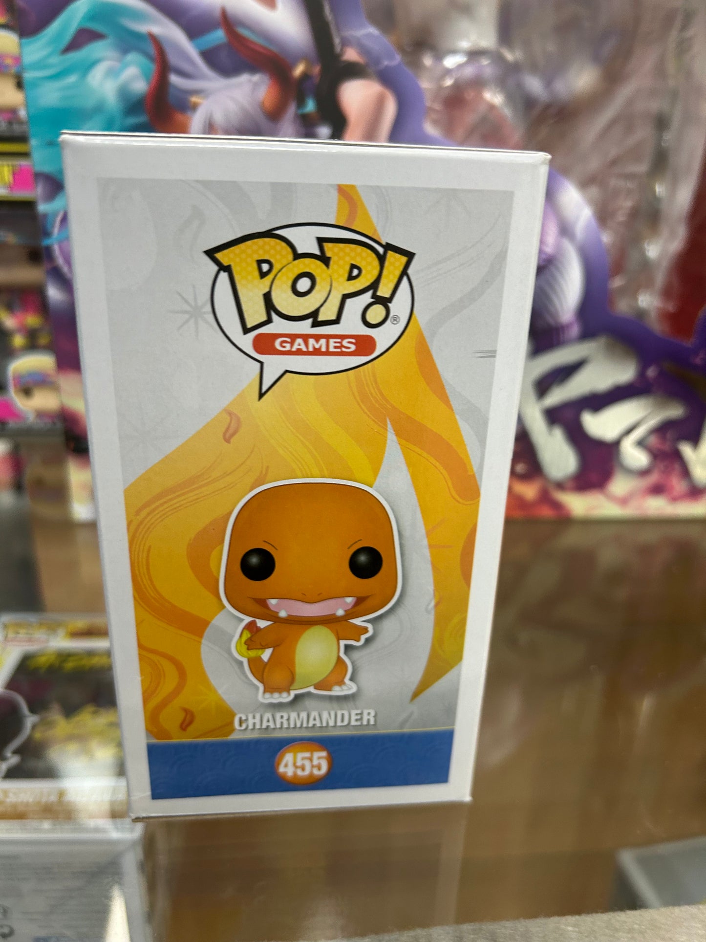 FUNKO POP! GAMES Charmander #455 Diamond Emerald City Comic Con [ECCC]