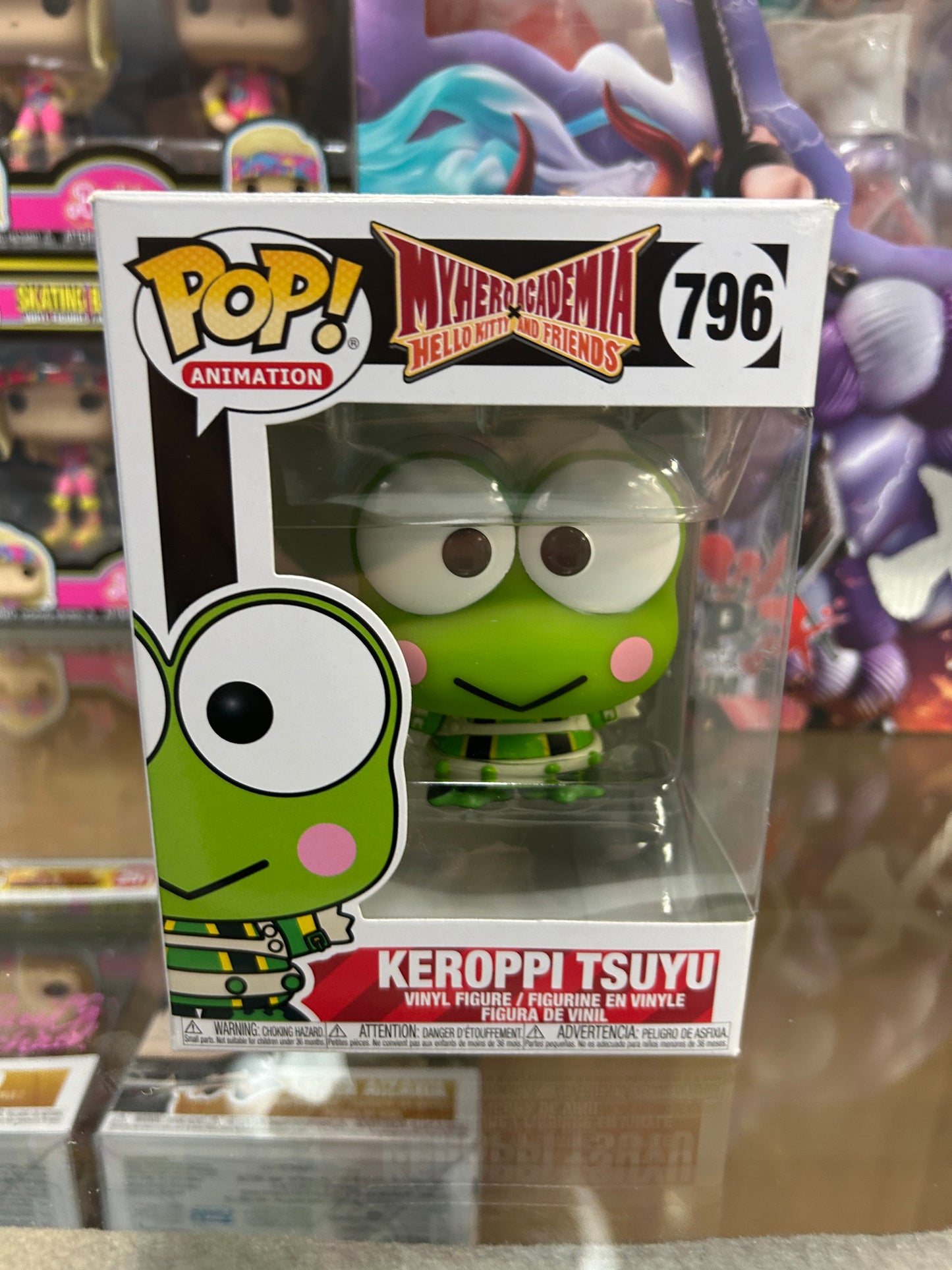 **NOT MINT** FUNKO POP! ANIMATION Keroppi Tsuyu #796