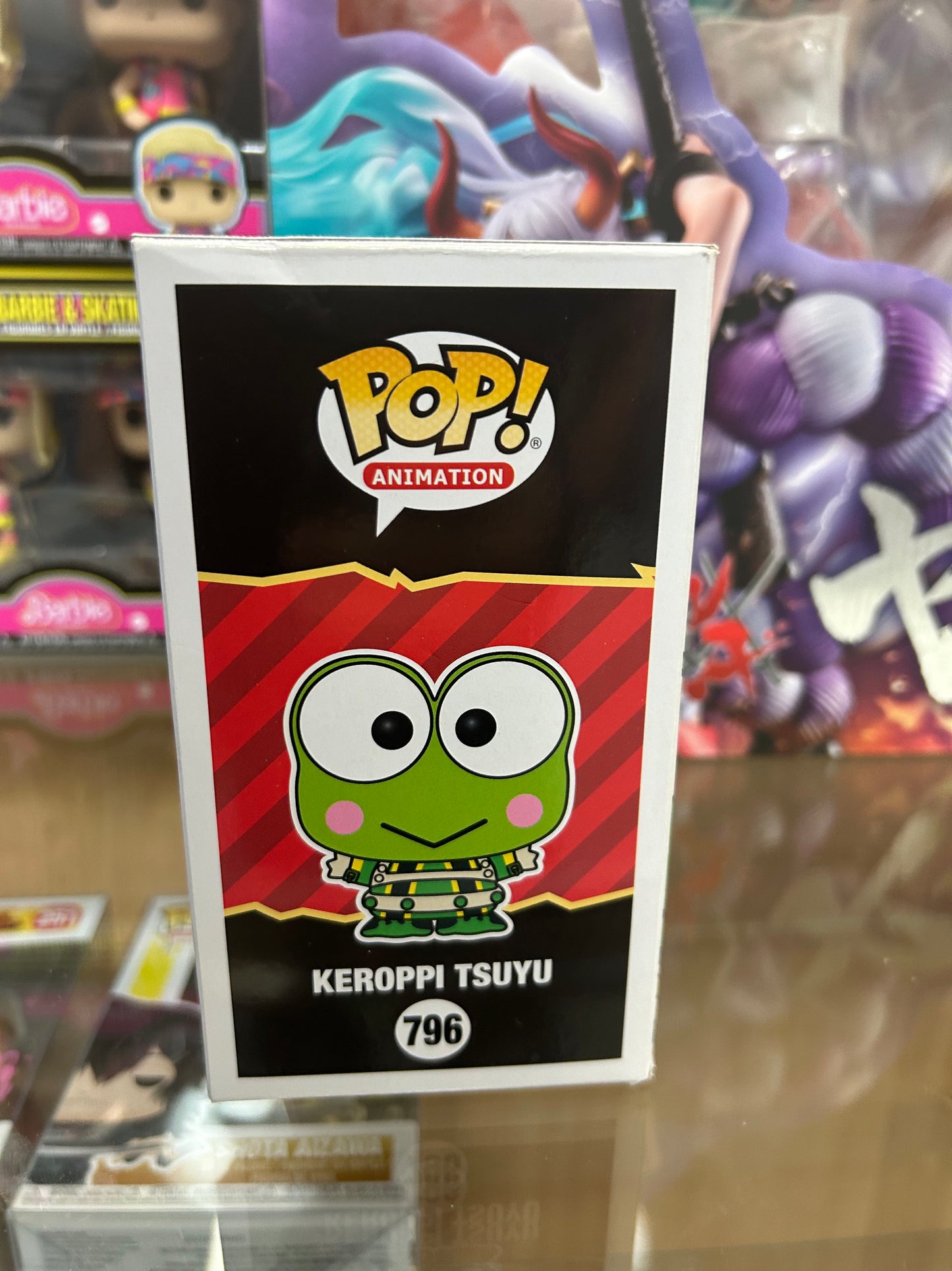 **NOT MINT** FUNKO POP! ANIMATION Keroppi Tsuyu #796