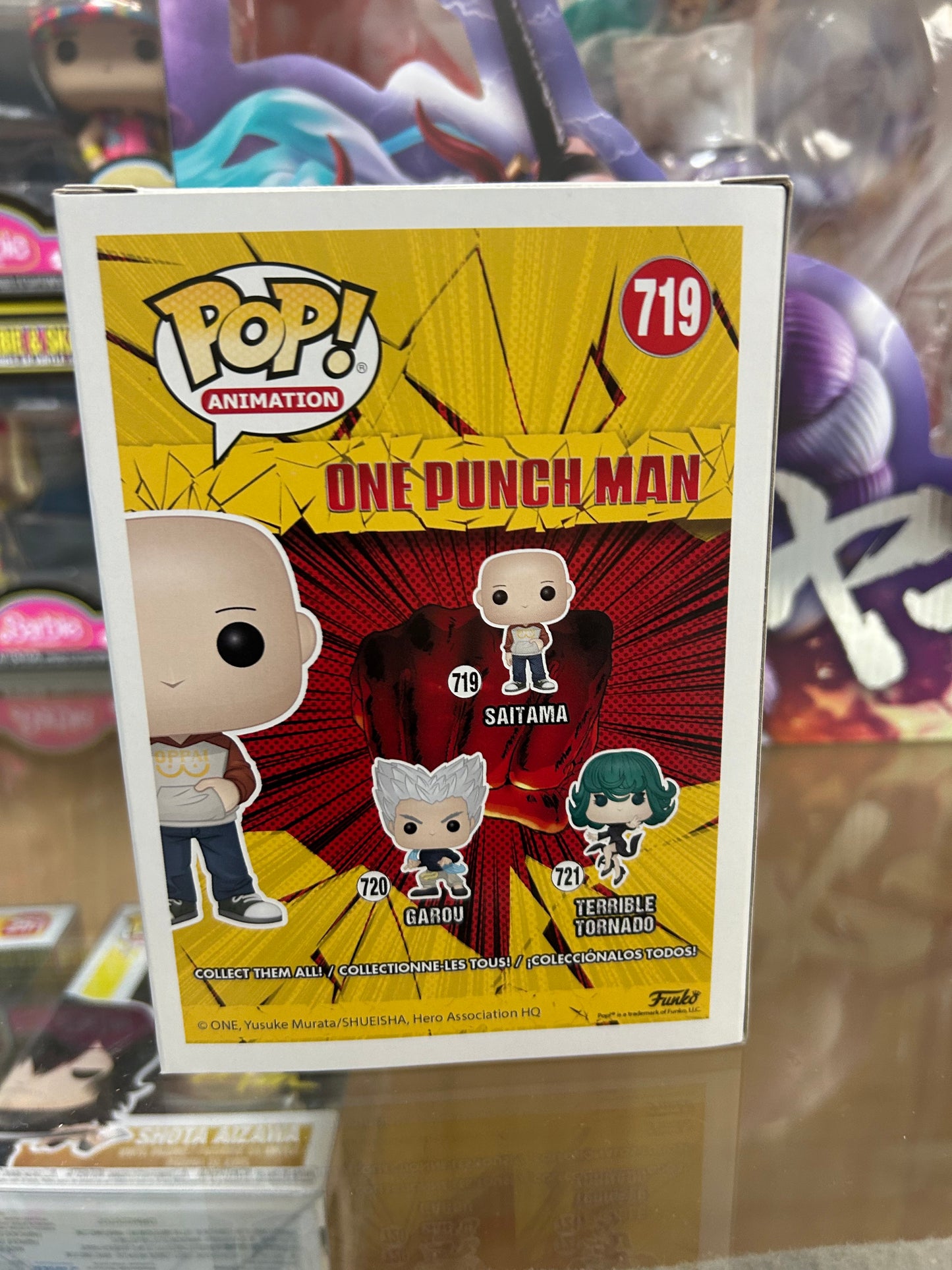 **NOT MINT**  FUNKO POP! ANIMATION Saitama #719