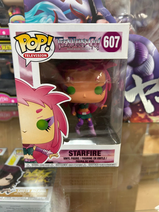 **NOT MINT**  FUNKO POP! TELEVISION Starfire #607