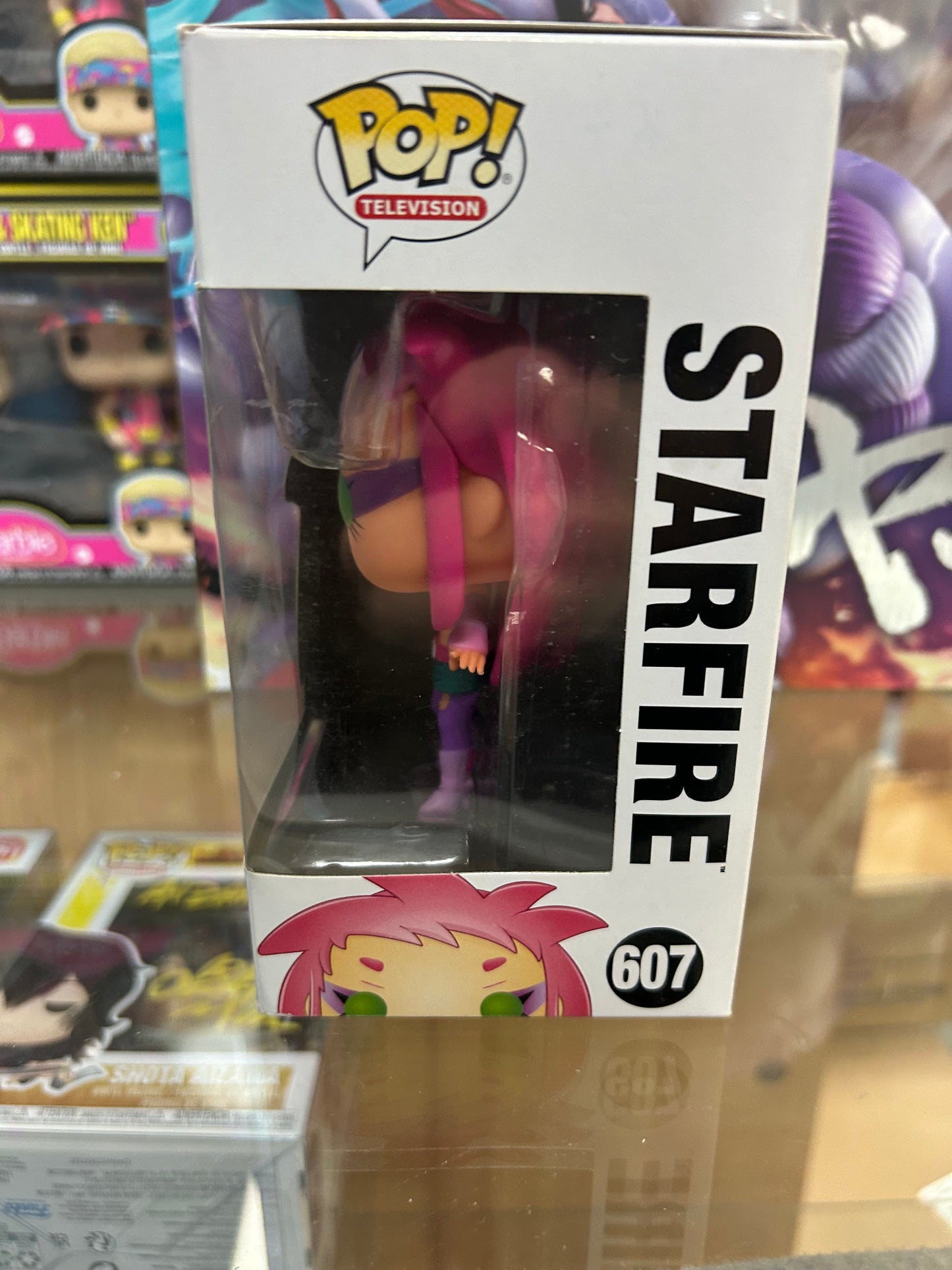 **NOT MINT**  FUNKO POP! TELEVISION Starfire #607