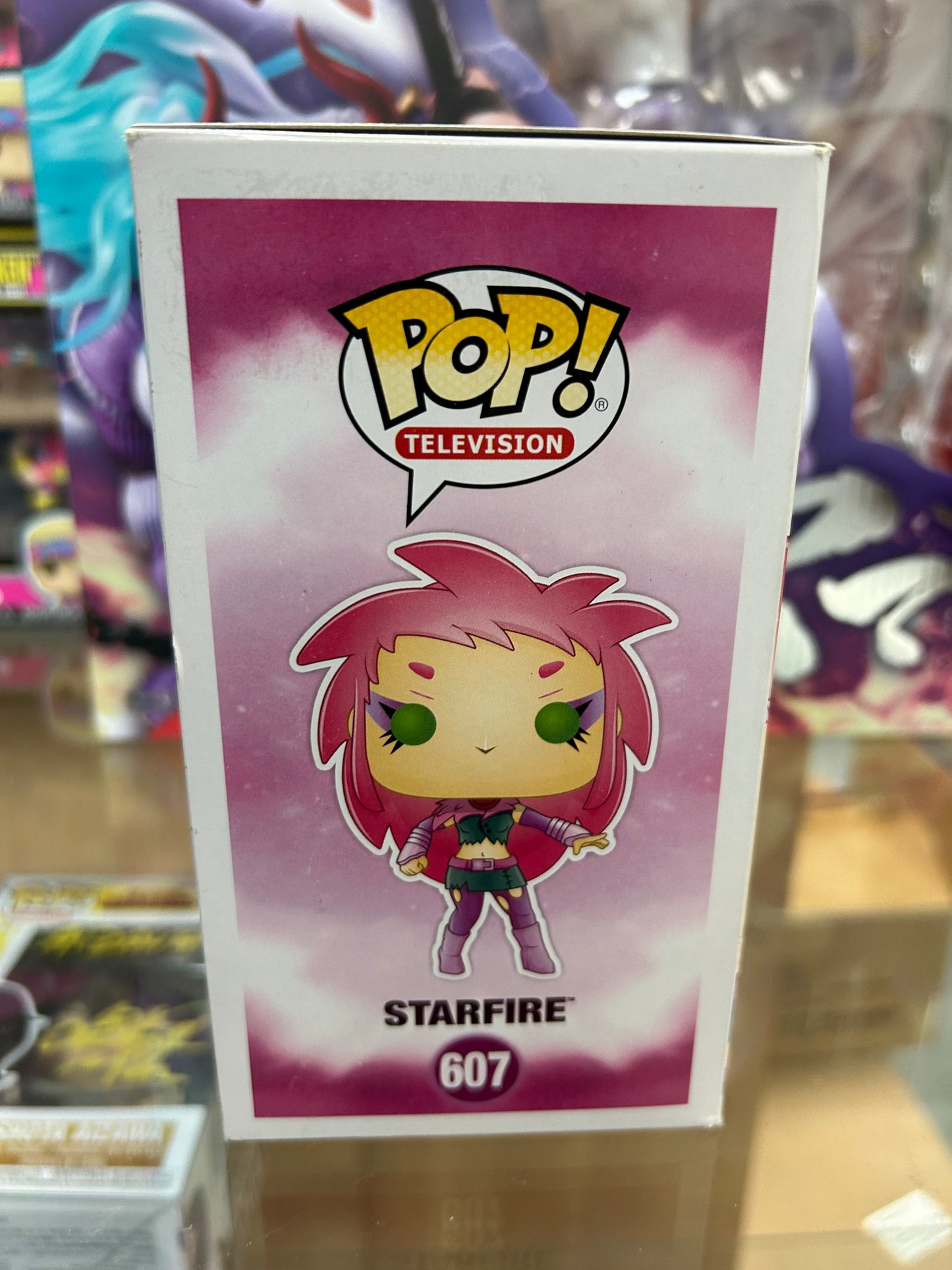 **NOT MINT**  FUNKO POP! TELEVISION Starfire #607