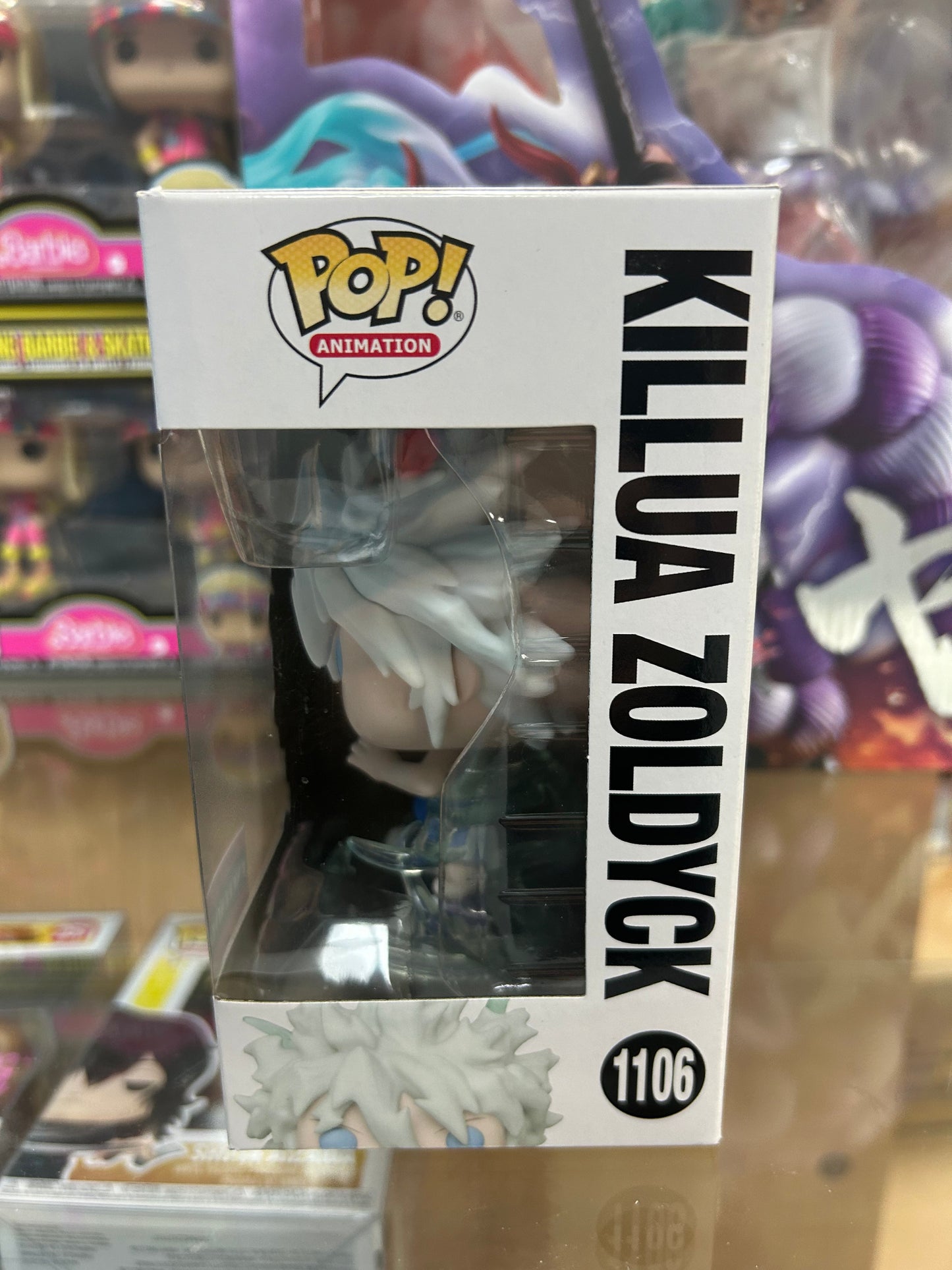 **NOT MINT** FUNKO POP! ANIMATION Killua Zoldyck #1106 AAA Anime Exclusive