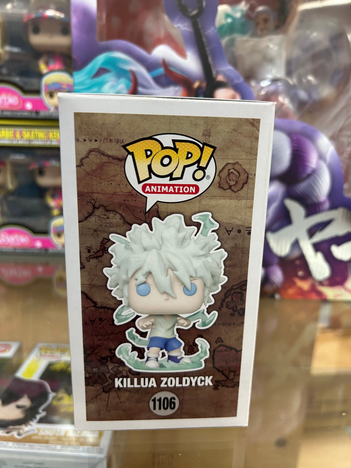 **NOT MINT** FUNKO POP! ANIMATION Killua Zoldyck #1106 AAA Anime Exclusive