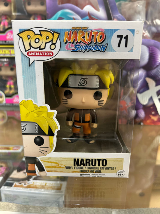 **NOT MINT** PRE RELEASE NO STICKER - FUNKO POP! ANIMATION Naruto #71