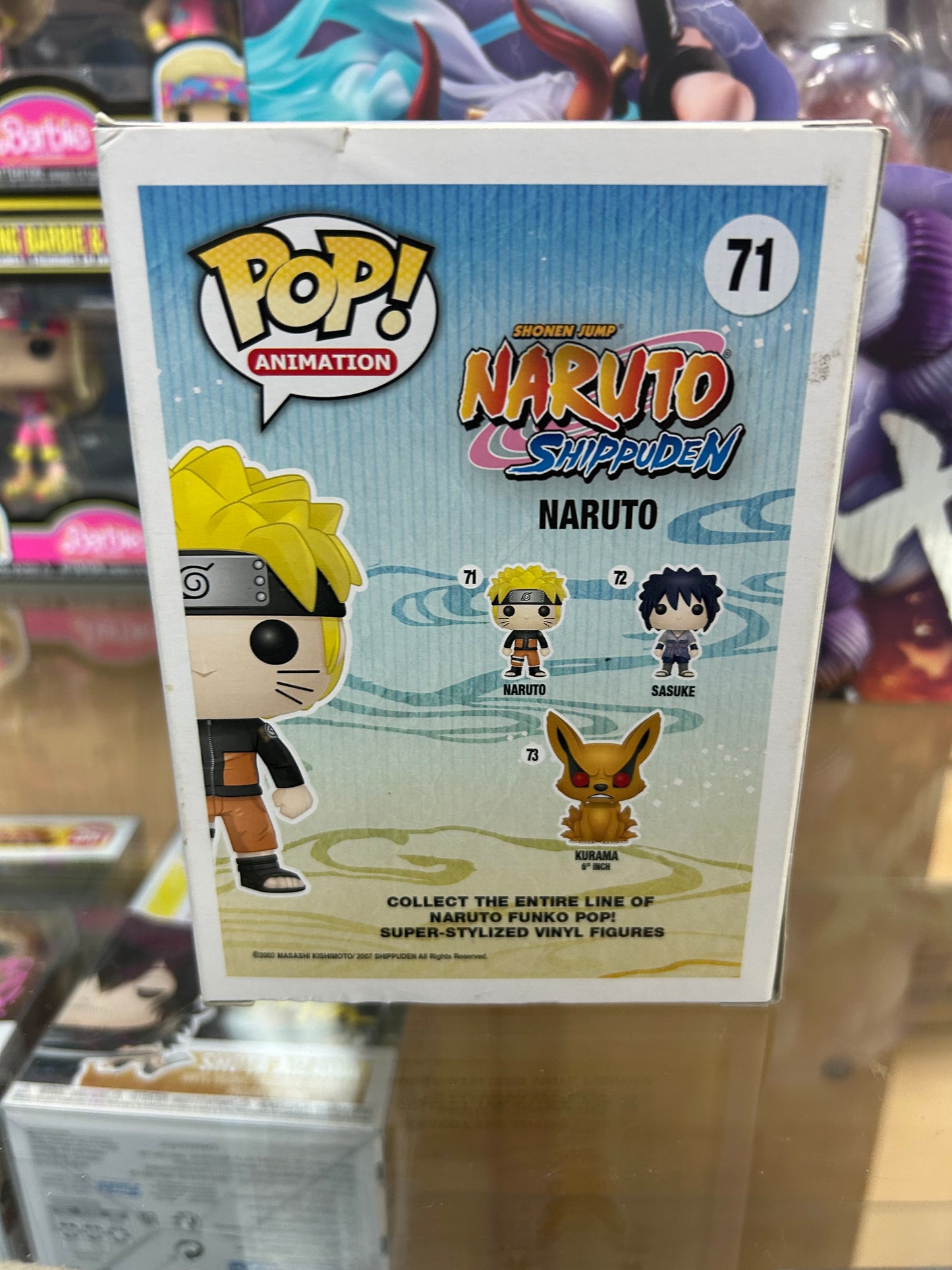 **NOT MINT** PRE RELEASE NO STICKER - FUNKO POP! ANIMATION Naruto #71