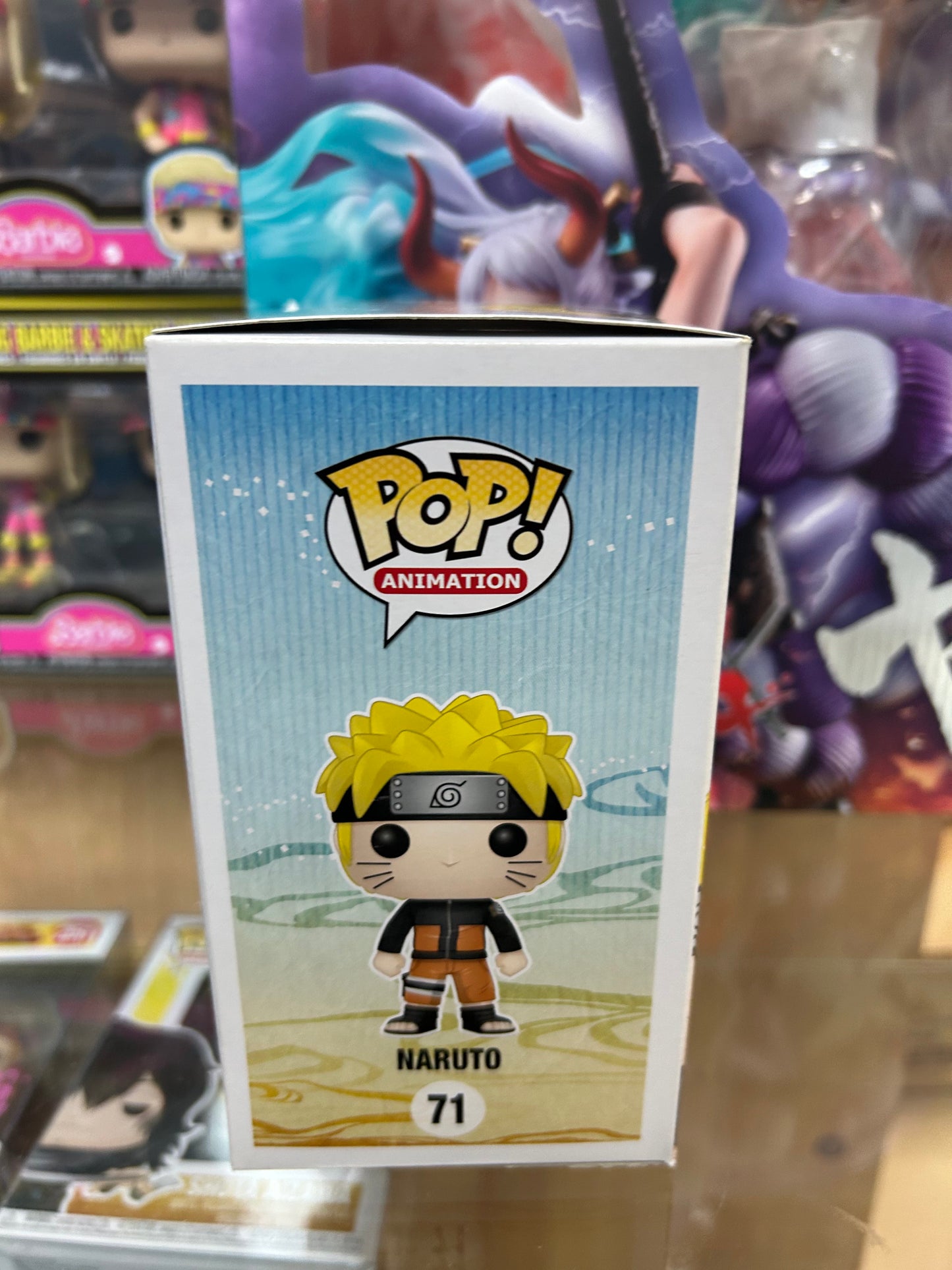 **NOT MINT** PRE RELEASE NO STICKER - FUNKO POP! ANIMATION Naruto #71