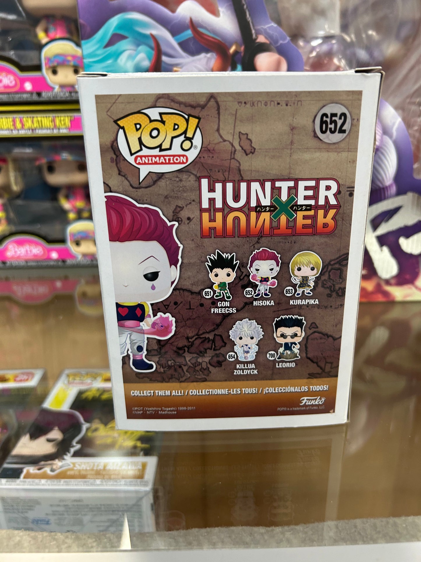 **NOT MINT** FUNKO POP! ANIMATION Hisoka #652