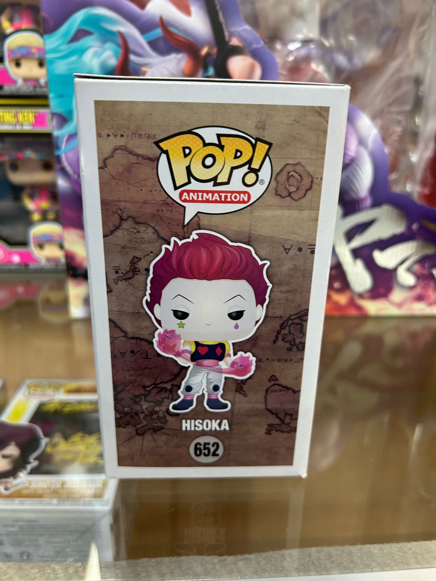 **NOT MINT** FUNKO POP! ANIMATION Hisoka #652