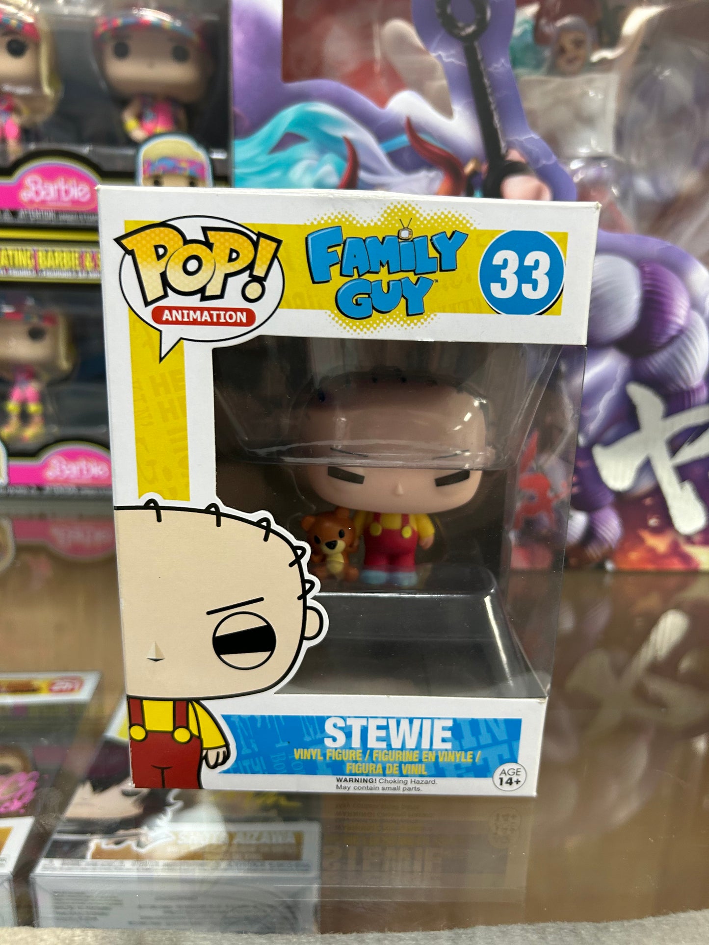 **NOT MINT** FUNKO POP! ANIMATION Stewie #33