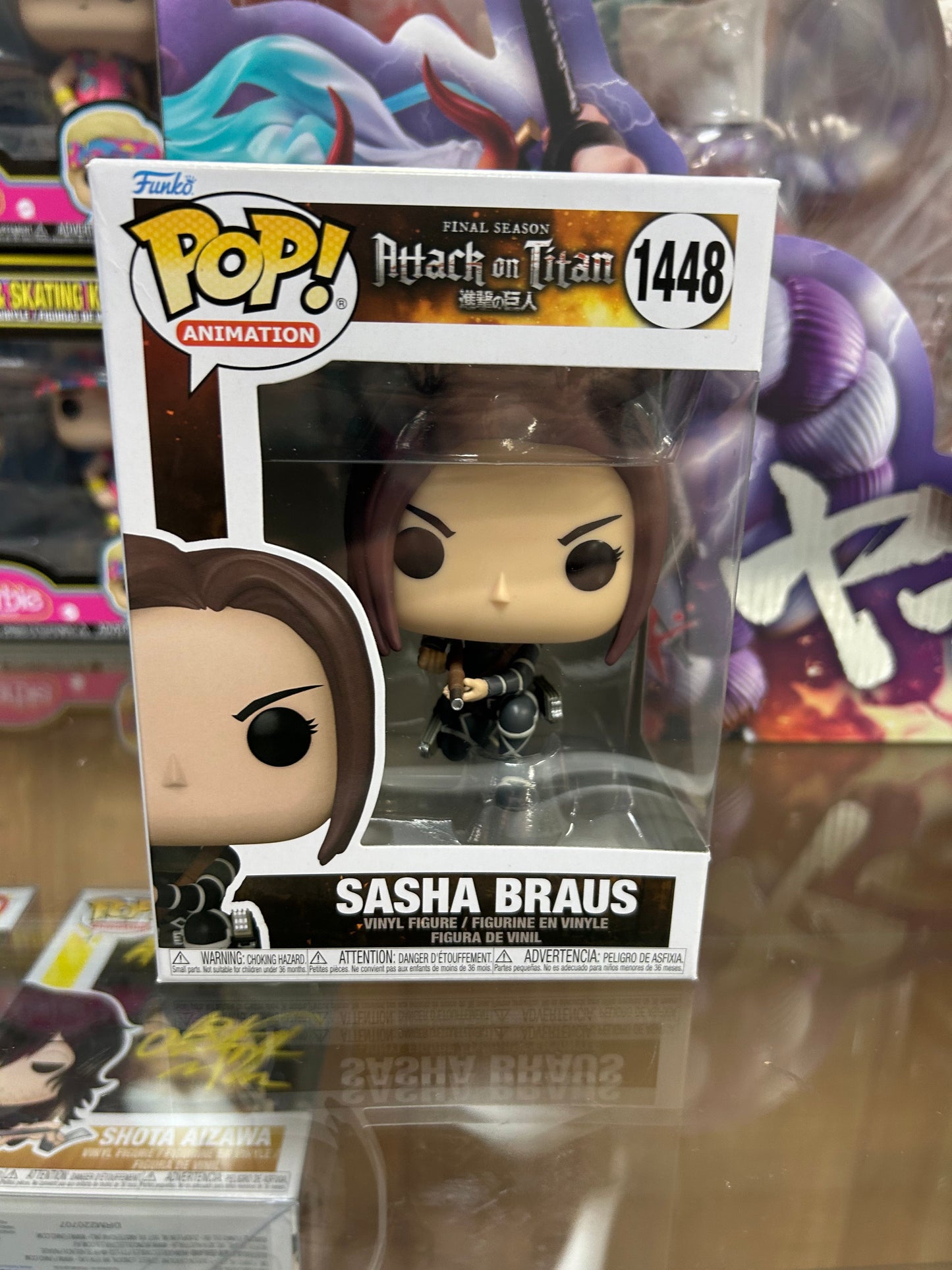 **NOT MINT** FUNKO POP! ANIMATION Sasha Braus #1448