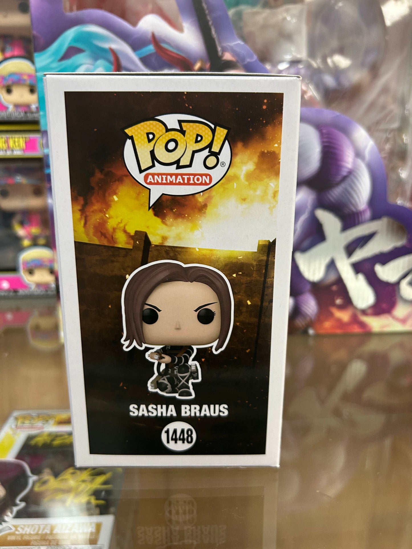 **NOT MINT** FUNKO POP! ANIMATION Sasha Braus #1448