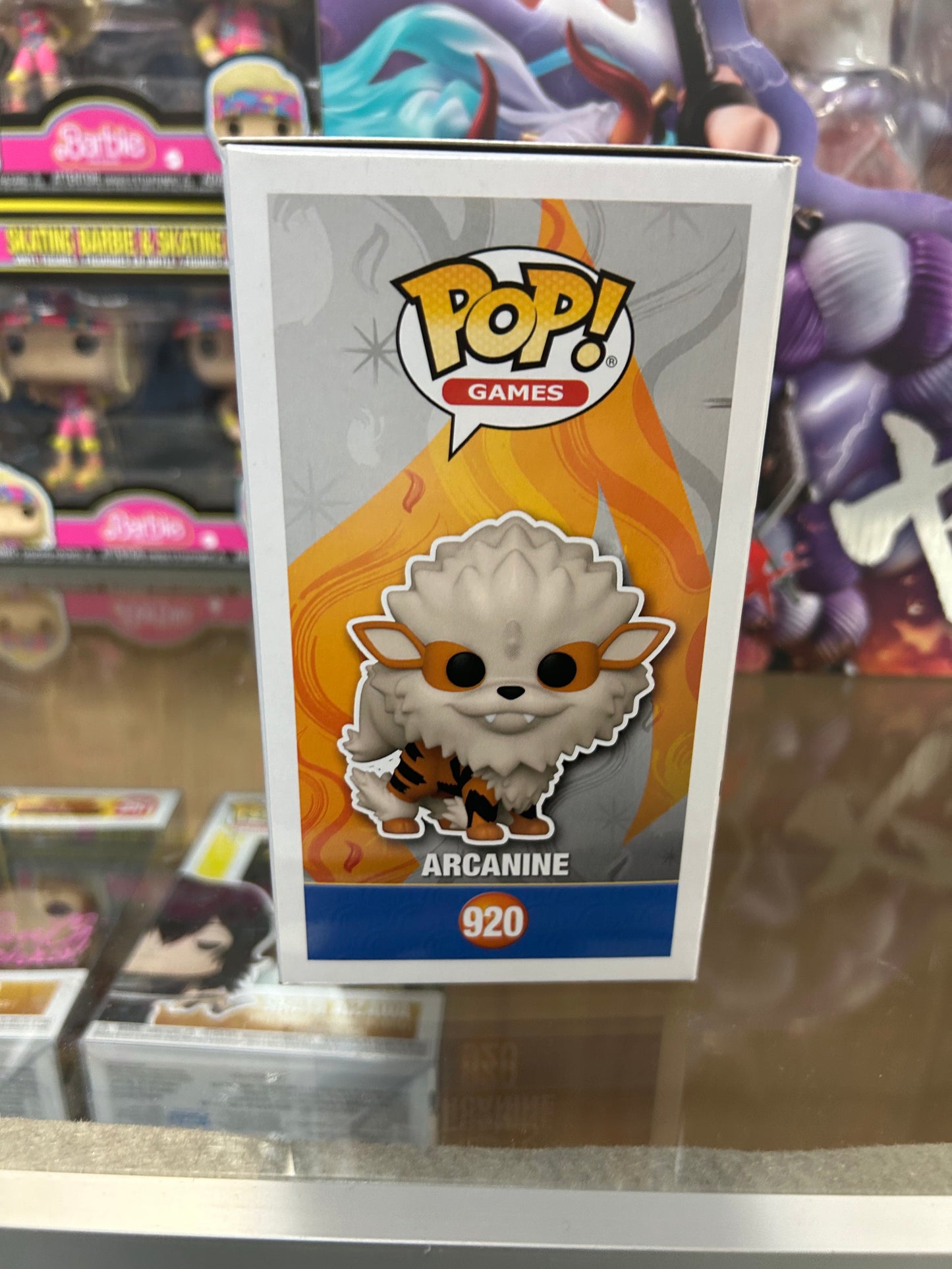 **NOT MINT** FUNKO POP! GAMES Arcanine #920