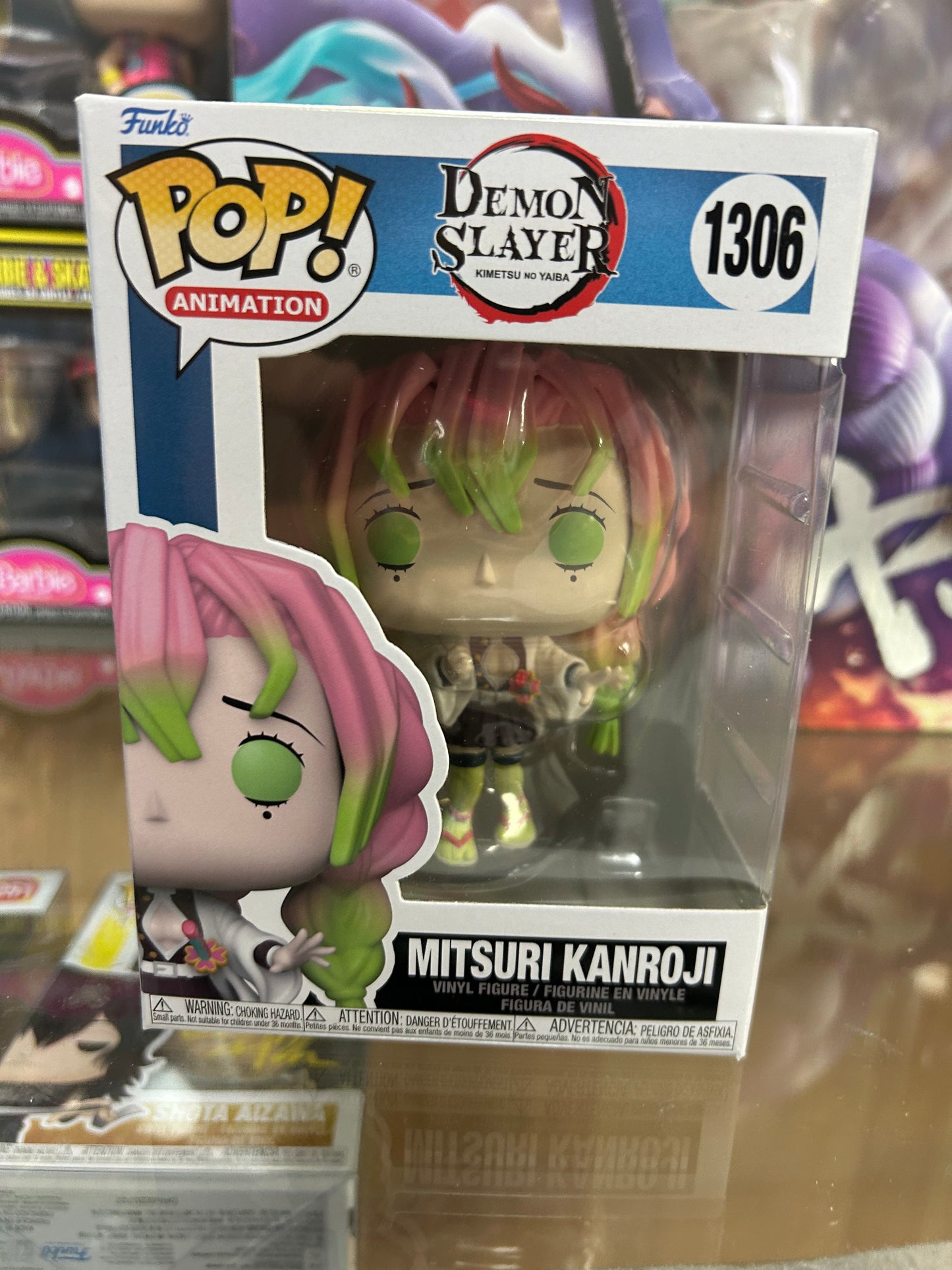 **NOT MINT**  FUNKO POP! ANIMATION Mitsuri Kanroji #1306